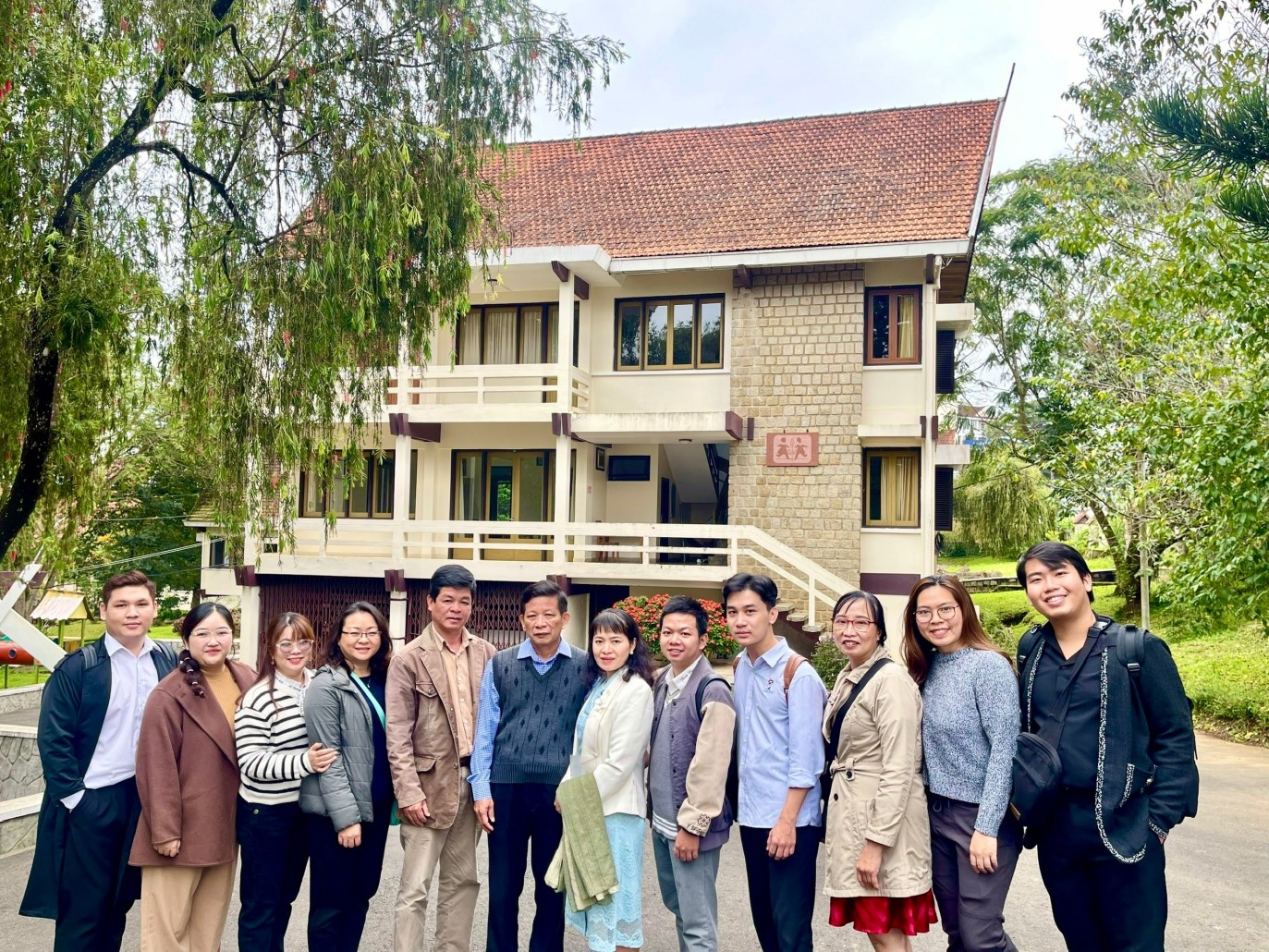 Tham quan và học tập tại Làng Trẻ Em SOS Đà Lạt của lớp Cao học - K12 SG Khoa Công tác xã hội