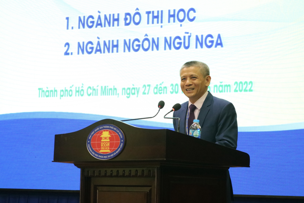 TS. Trần Đình Quang phát biểu bế mạc chương trình - Ảnh: Tuyết Hồng
