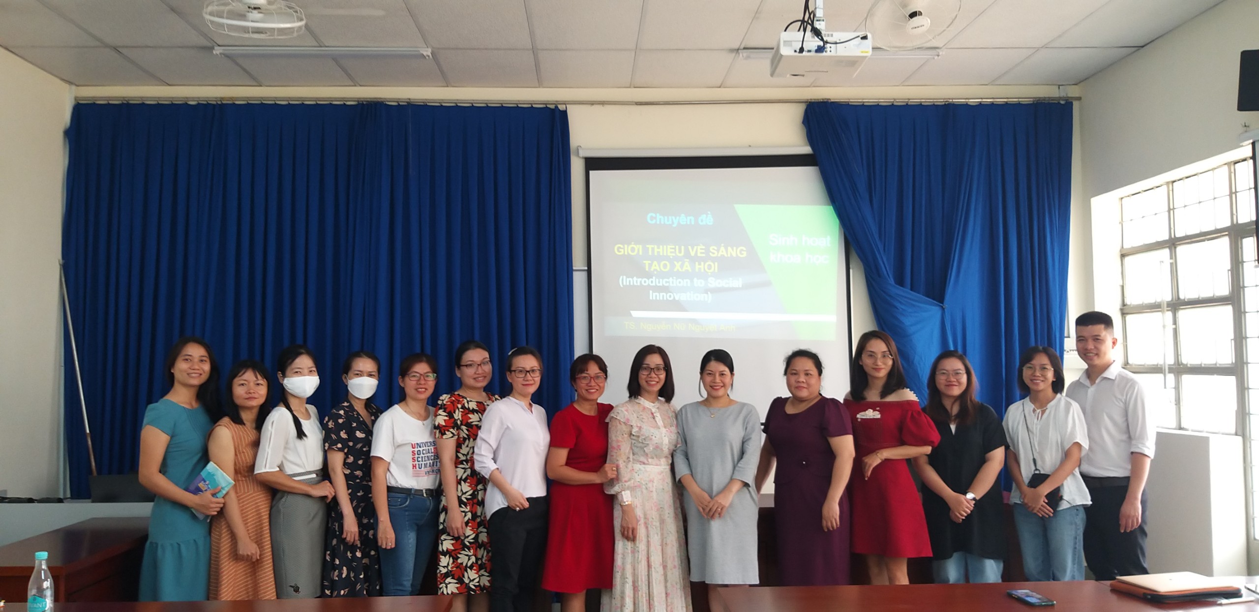 Sinh hoạt chuyên đề Giới thiệu về sáng tạo xã hội (Social Innovation)
