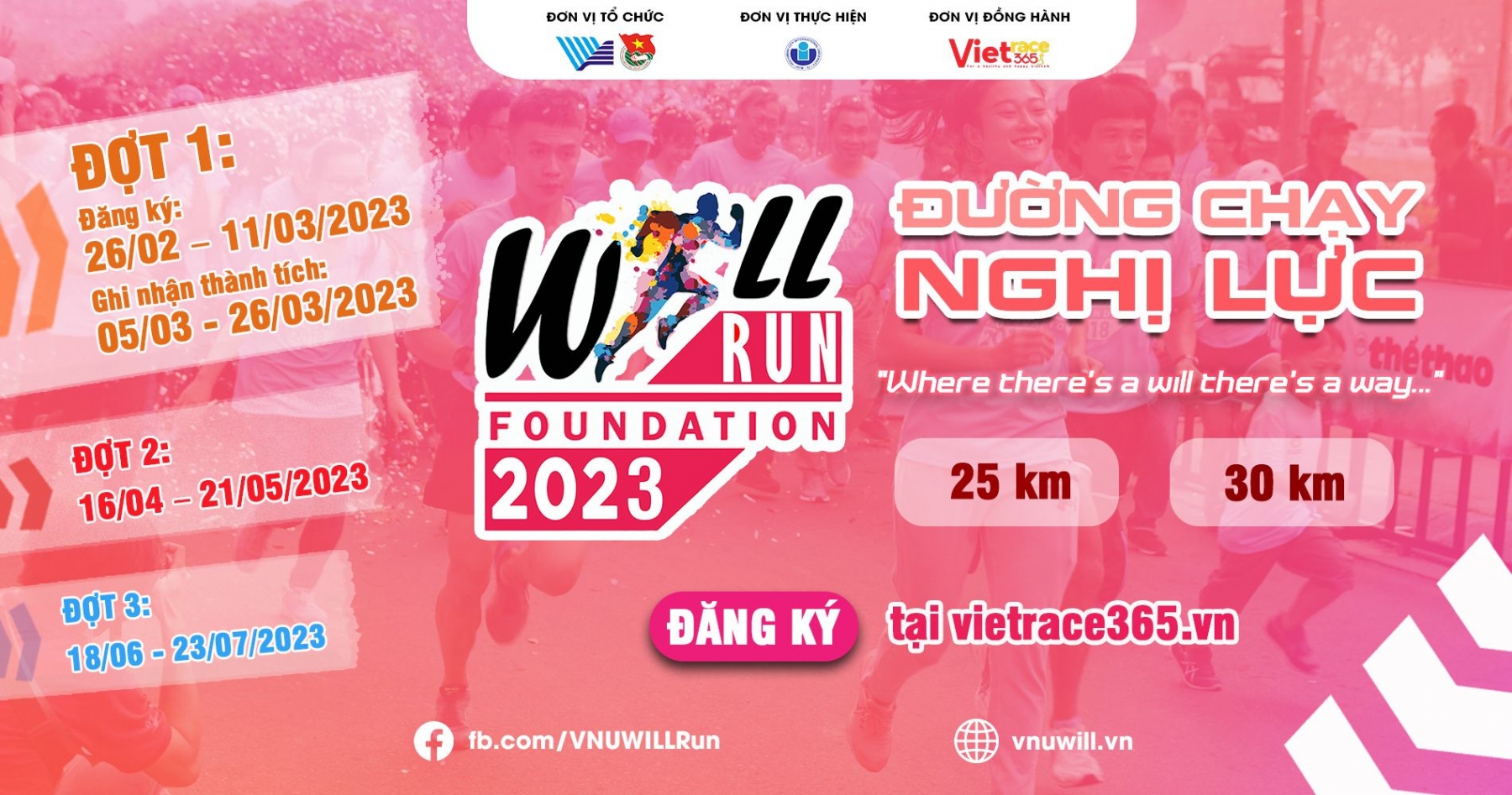 Công đoàn viên Khoa Địa Lý tham gia “Đường chạy nghị lực Will Run”