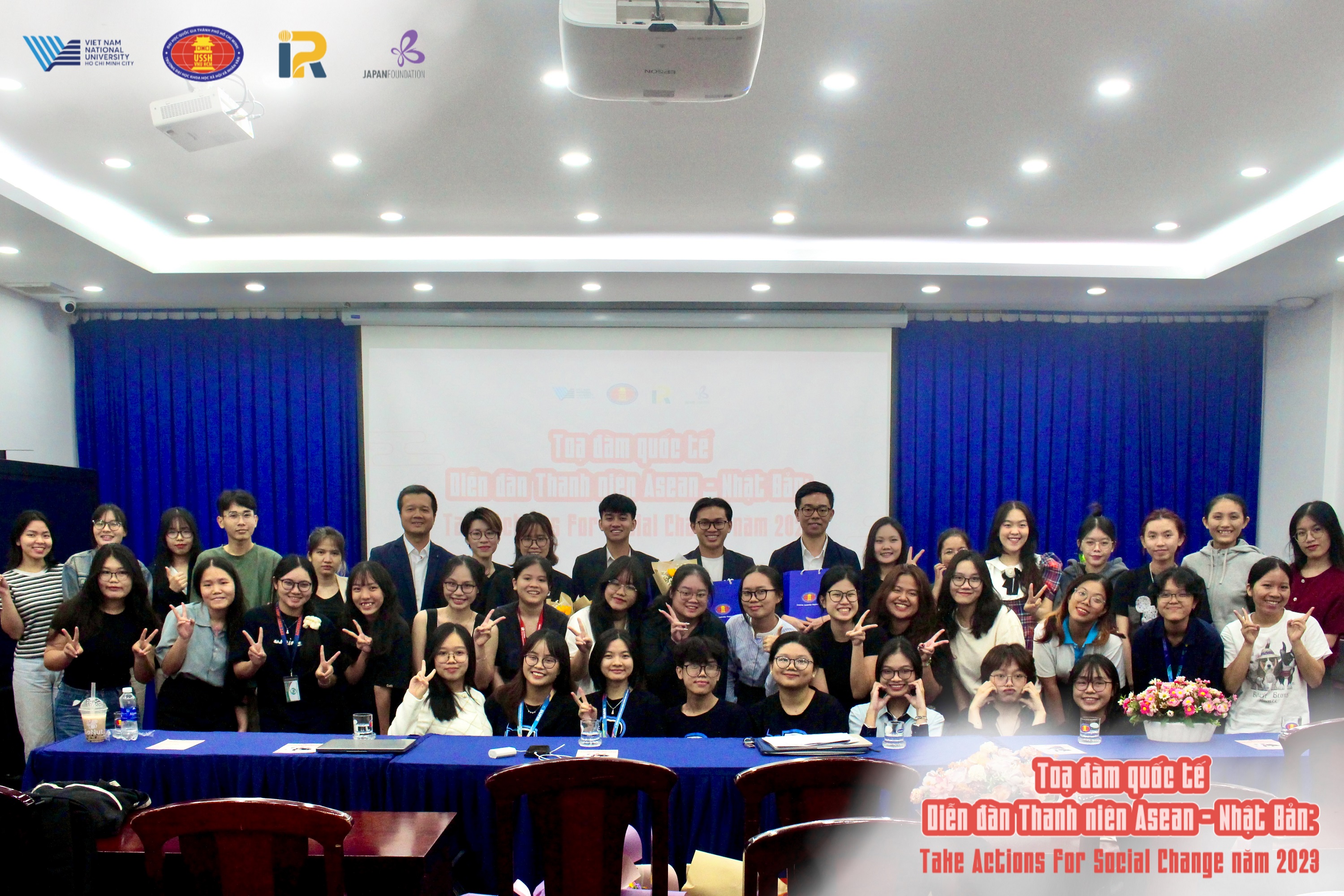 Nhìn lại Tọa đàm Quốc tế về “Diễn Đàn Thanh Niên Asean - Nhật Bản: Take Actions for Social Change (Tasc) năm 2023”