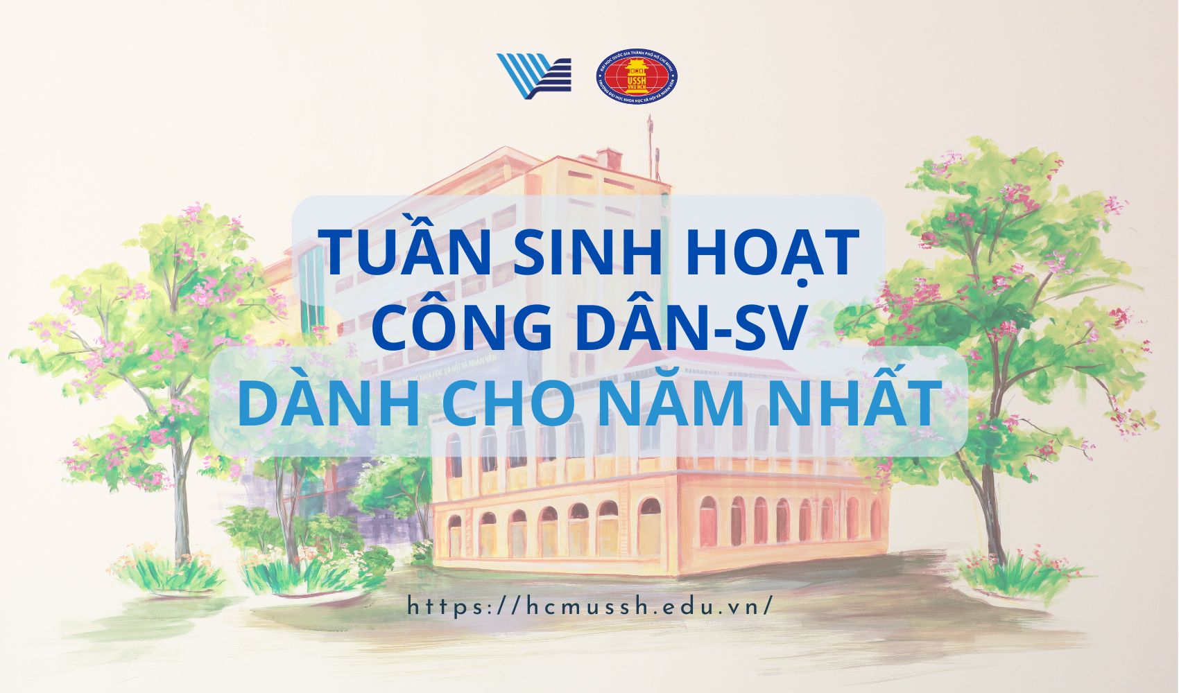 Thông báo triển khai tuần sinh hoạt công dân - sinh viên dành cho sinh viên hệ chính quy khóa tuyển sinh 2024 (năm học 2024-2025)