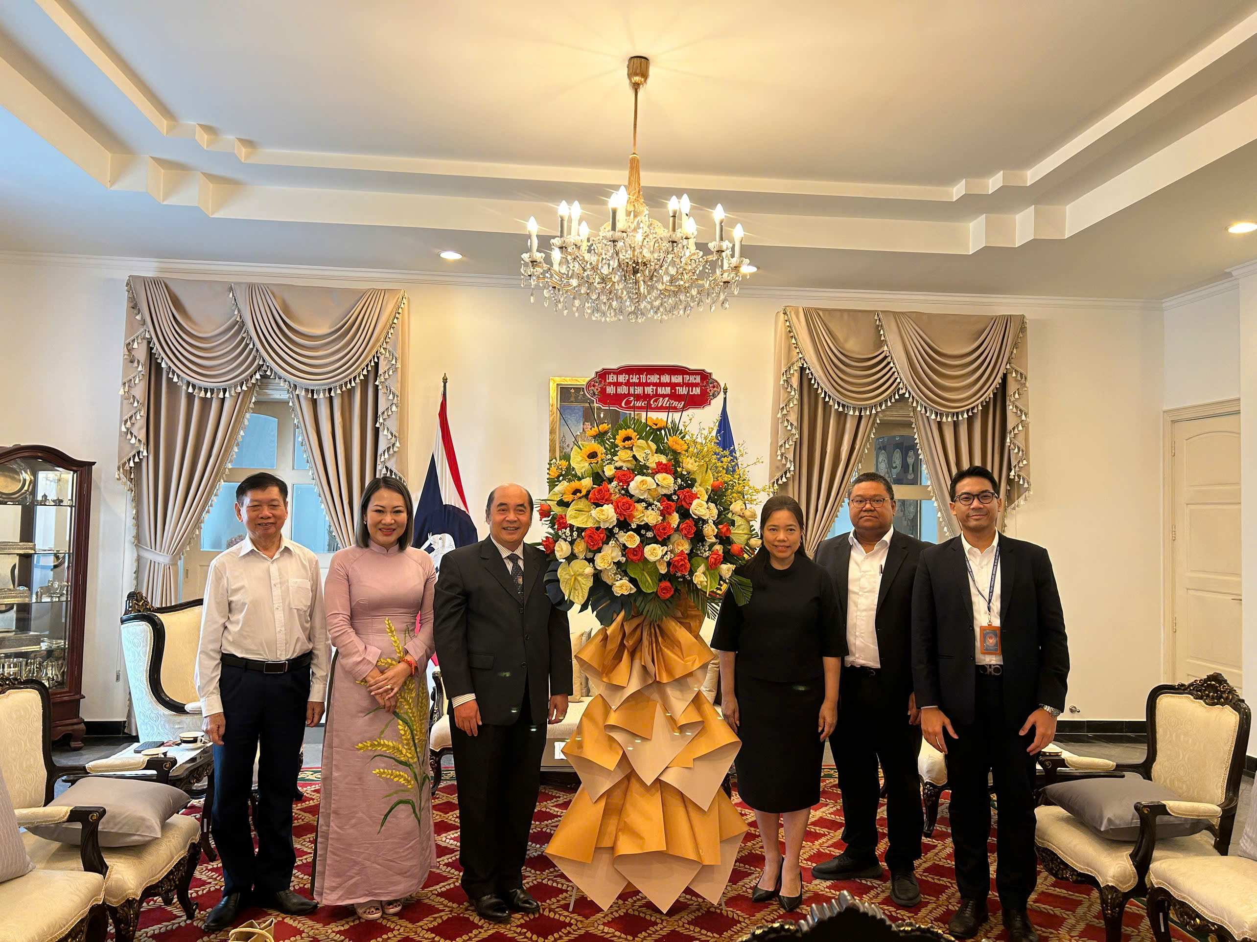 Lãnh đạo Khoa Đông phương học – Nhật Bản học tham dự chuỗi hoạt động chúc Tết cổ truyền Campuchia, Lào, Thái Lan năm 2026 gắn với các Mục tiêu Phát triển Bền vững (SDGs)