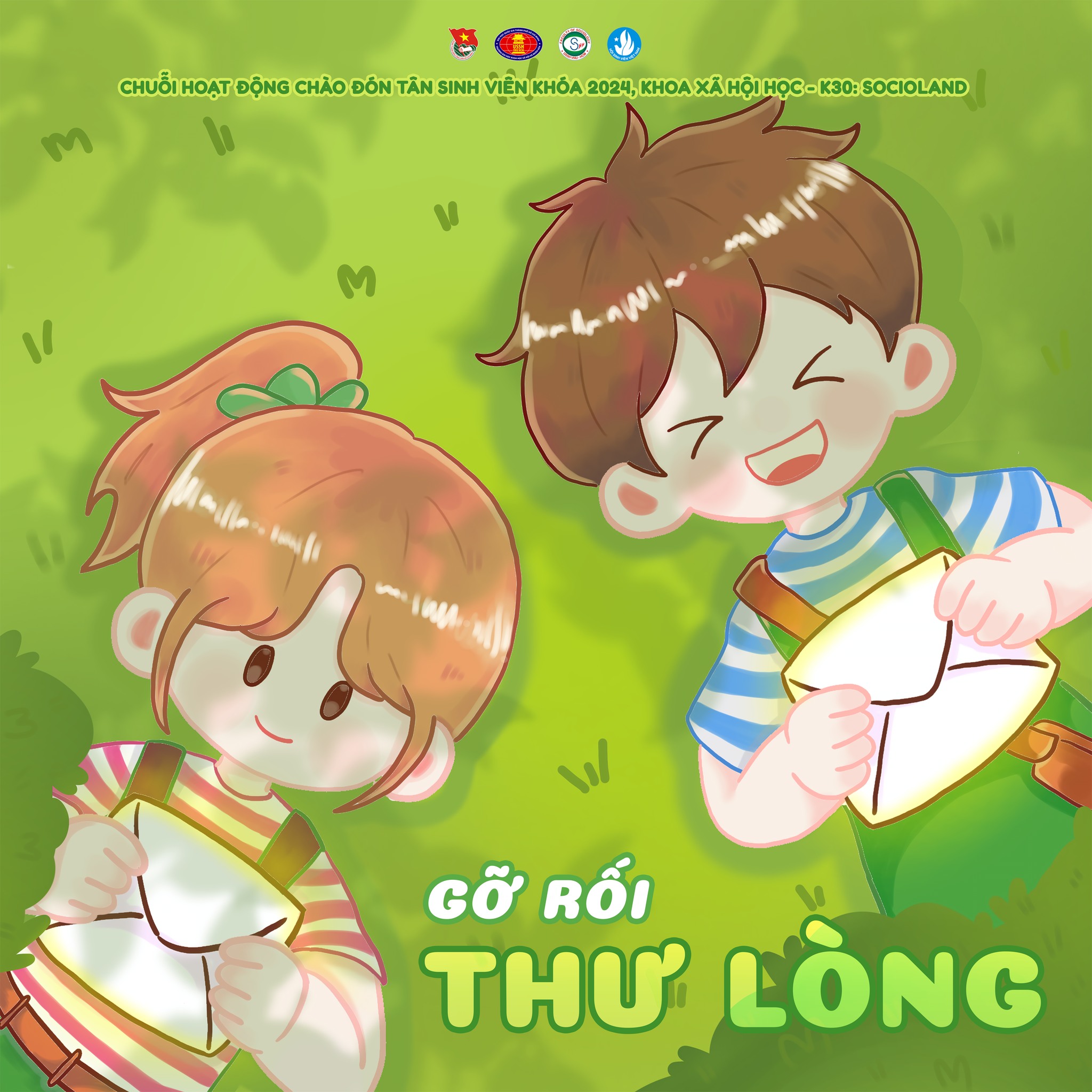 Chuỗi hoạt động chào đón Tân sinh viên khóa 2024, Khoa Xã hội học - K30: SOCIOLAND - Chuyên mục “Gỡ rối thư lòng”