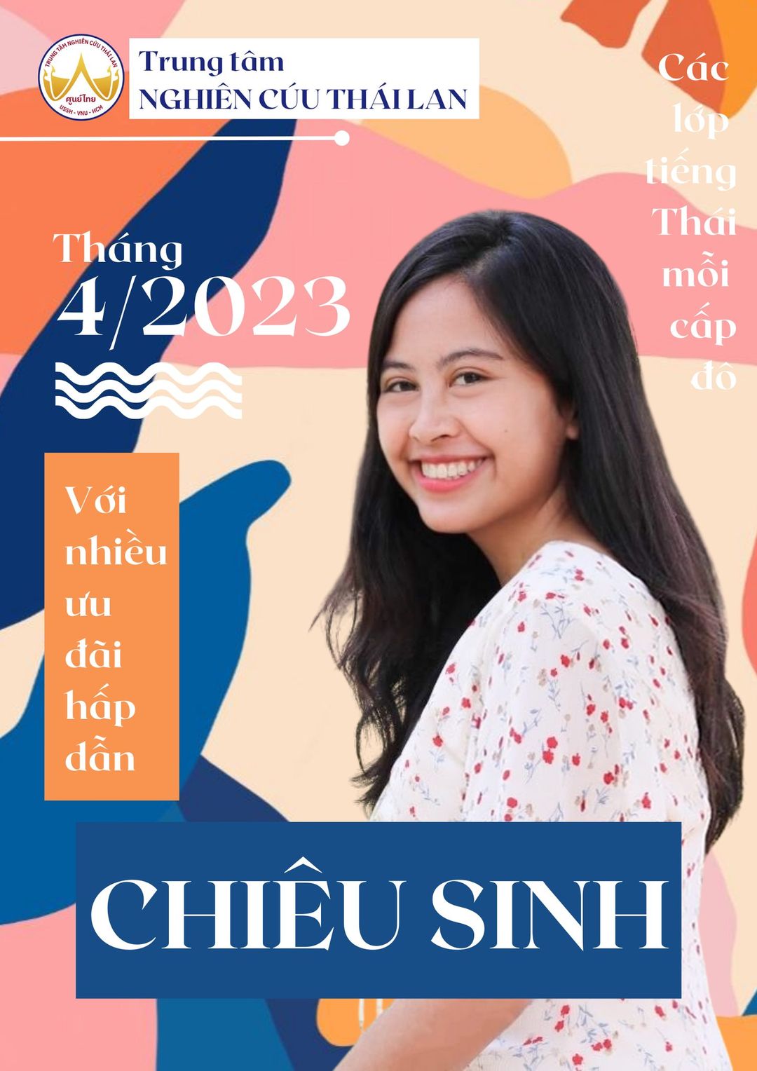 Chiêu sinh lớp tiếng Thái Online và Offline tháng 04/2023