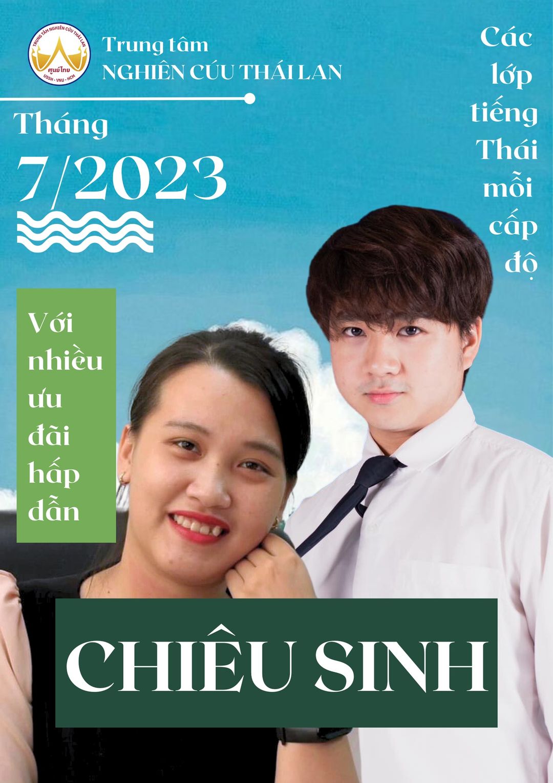 Chiêu sinh lớp tiếng Thái Online và Offline tháng 07/2023
