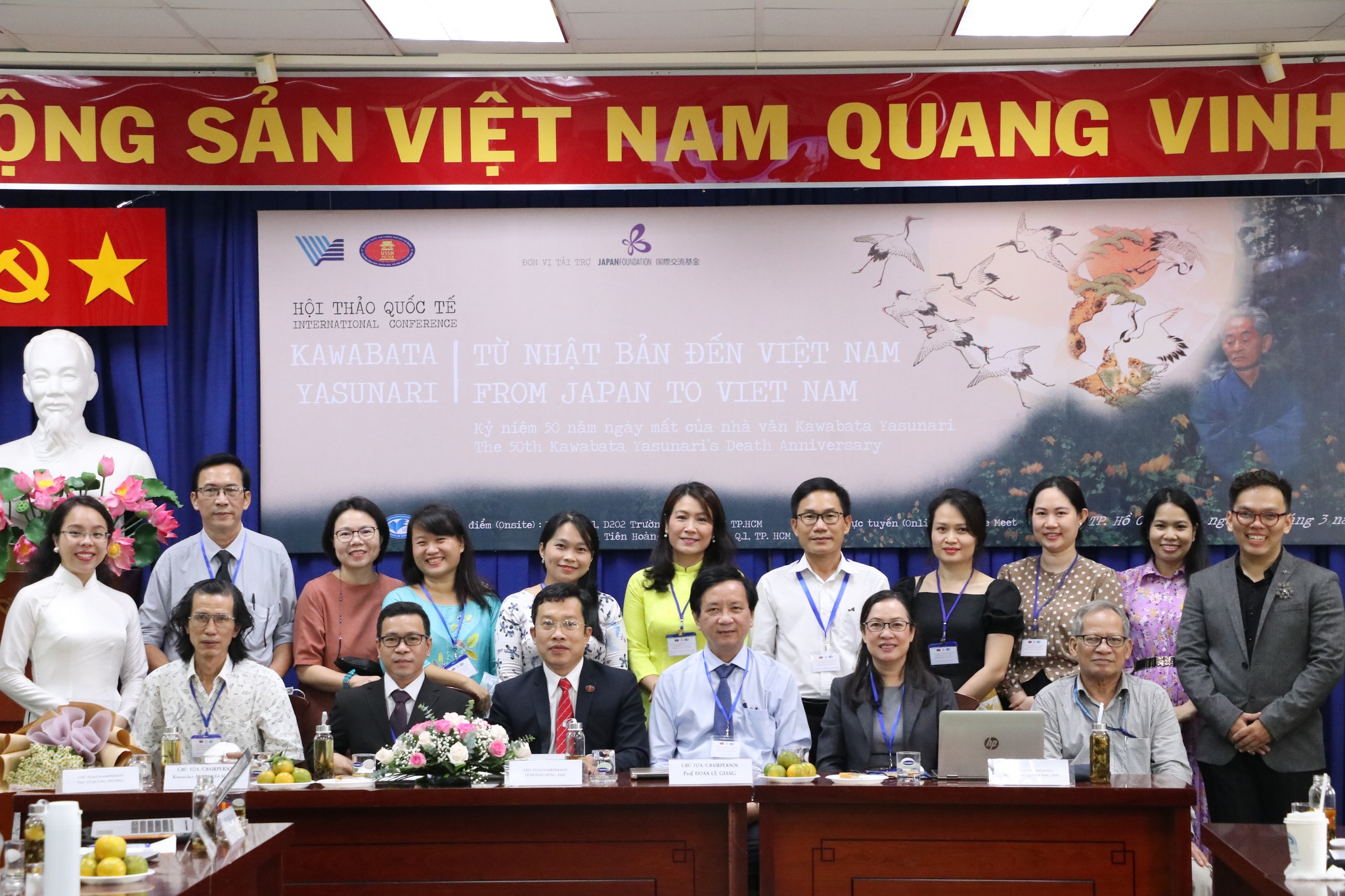 Hội thảo khoa học quốc tế kỷ niệm 50 năm ngày mất của văn hào Kawabata Yasunari