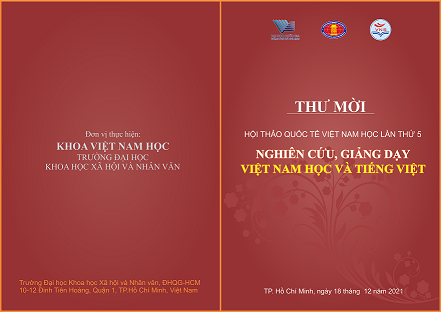 Trường ĐHKHXH&NV, ĐHQG-HCM tổ chức hội thảo Quốc tế Việt Nam học lần thứ 5