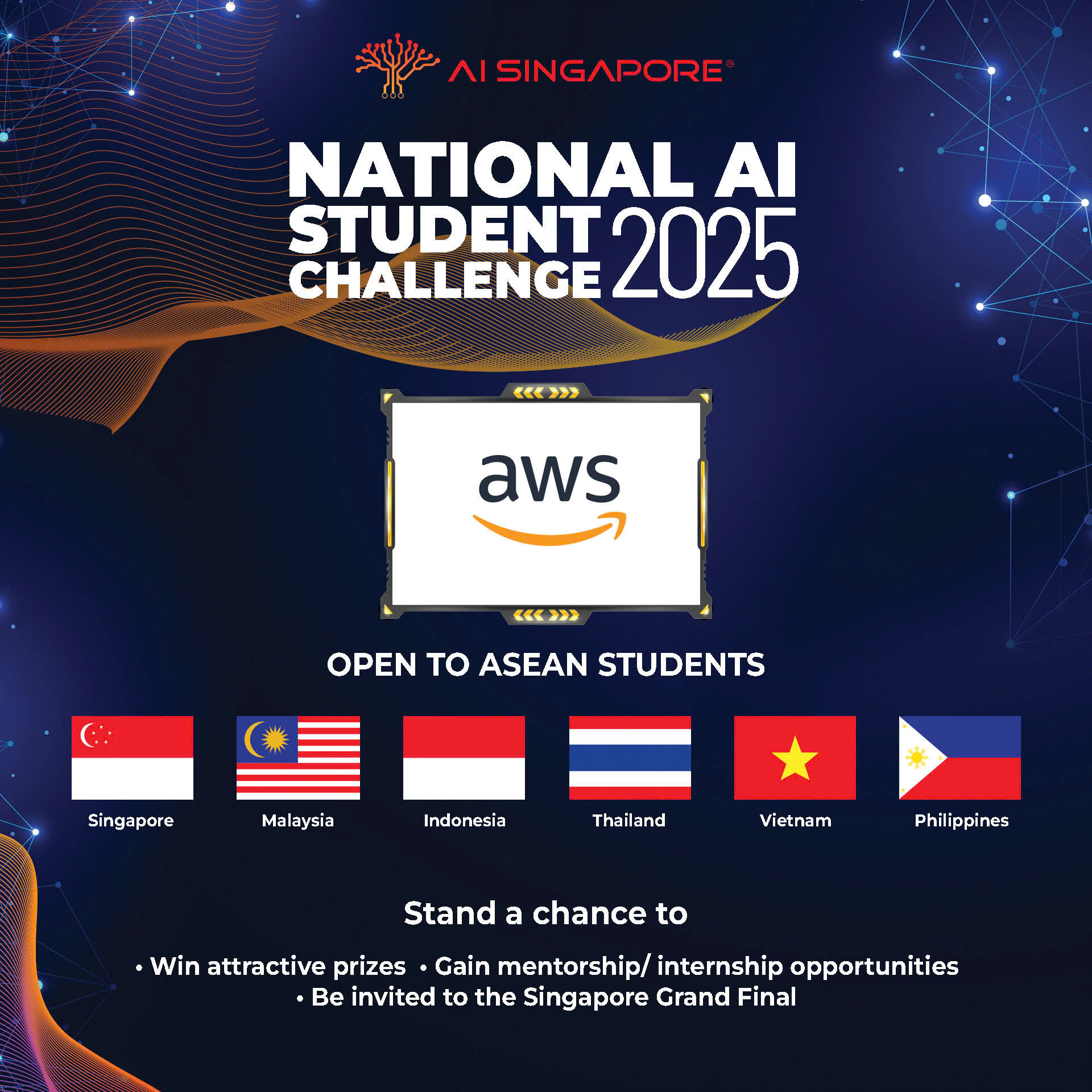 Thông báo Cuộc thi National AI Student Challenge 2025