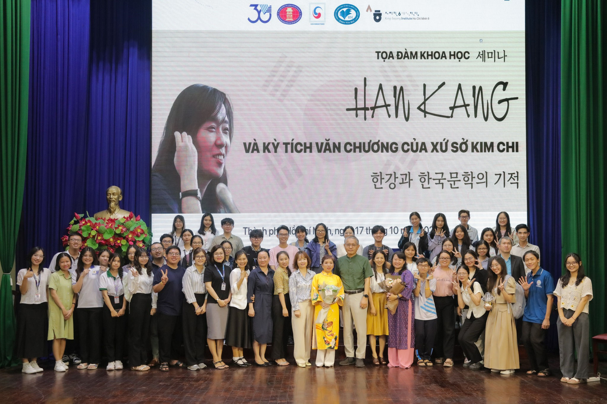 Tọa đàm khoa học "Han Kang và kỳ tích văn chương của xứ sở kimchi"