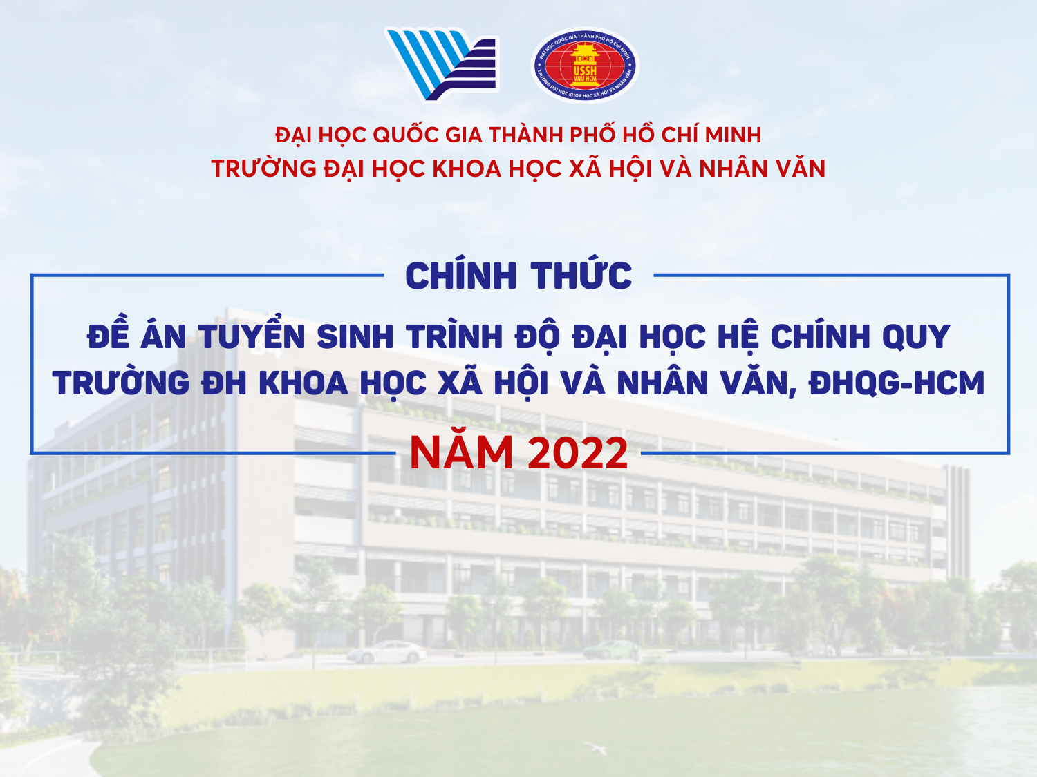 [CHÍNH THỨC] Đề án tuyển sinh trình độ đại học hệ Chính quy Trường ĐH ...