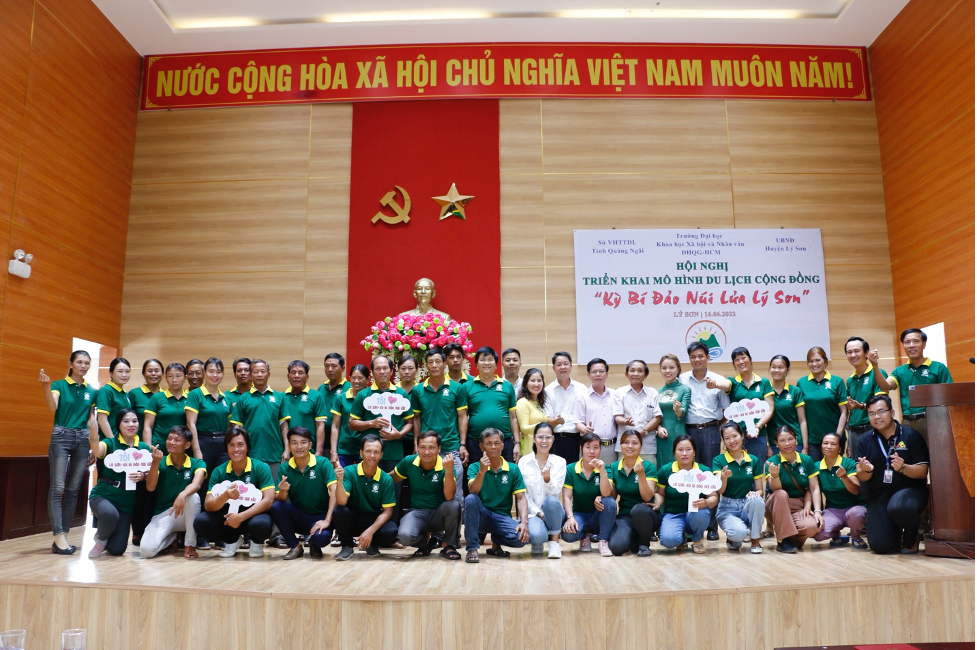 Trung tâm Phát triển Nông thôn – Saemaul Undong chuyển giao Mô hình Du lịch cộng đồng “Kỳ bí đảo núi lửa Lý Sơn”