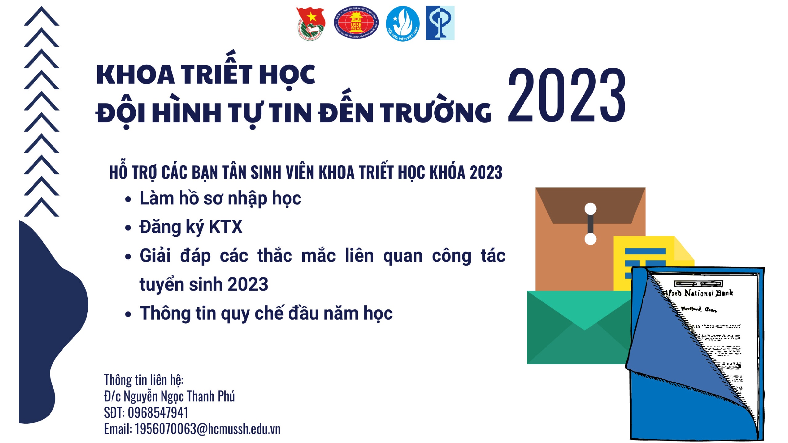 Khoa Triết học - Đội hình tự tin đến trường 2023