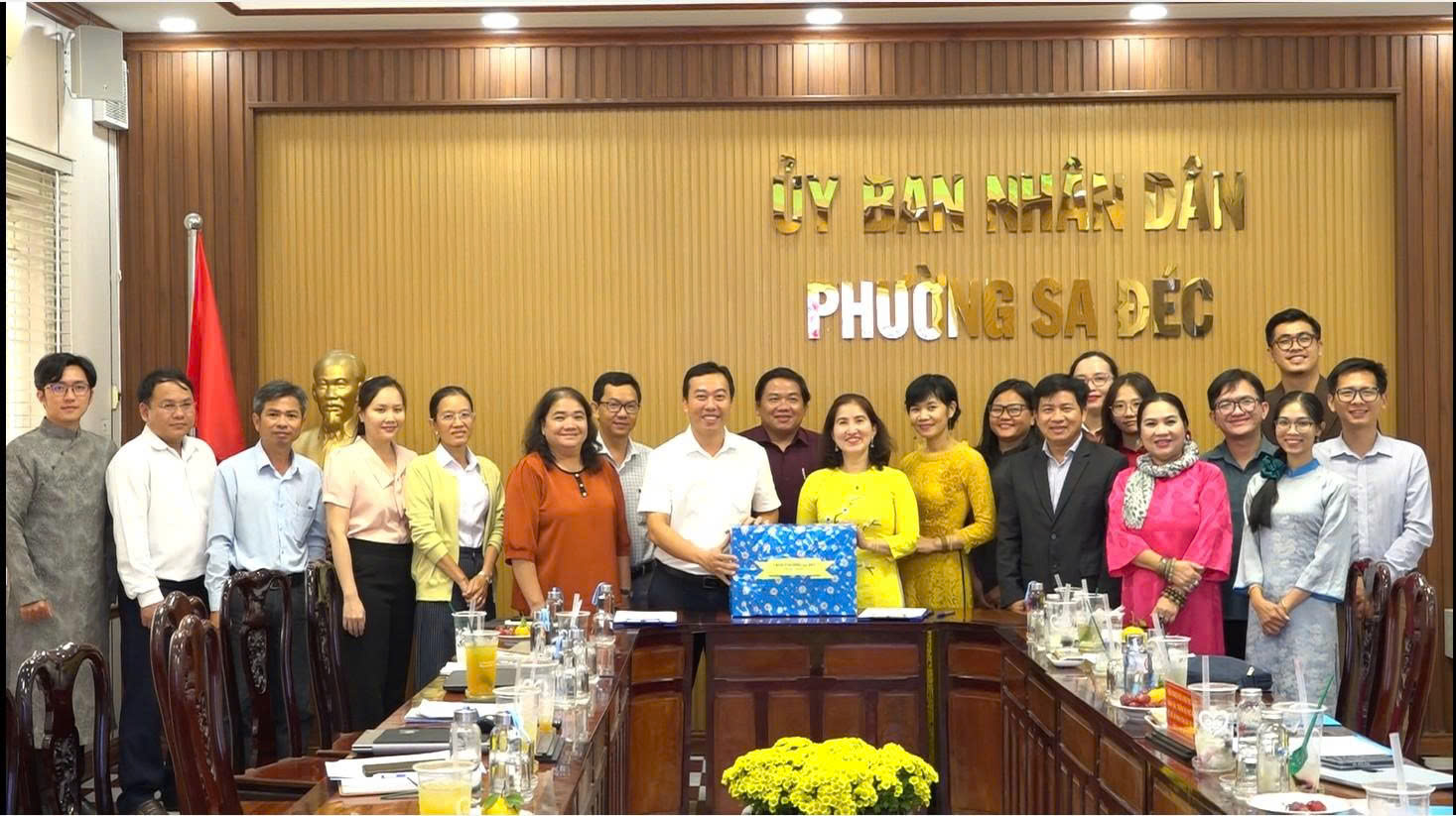 PHƯỜNG SA ĐÉC KÝ KẾT BIÊN BẢN GHI NHỚ VỚI VIỆN NGHIÊN CỨU KHOA HỌC XÃ HỘI VÀ NHÂN VĂN