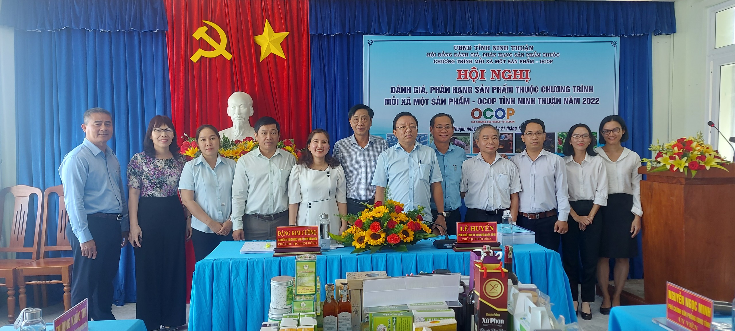 Trung tâm Phát triển Nông thôn - Saemaul Undong đồng hành với tỉnh Ninh Thuận trong đánh giá phân hạng, sản phẩm tham gia Chương trình Mỗi xã một sản phẩm OCOP năm 2022.