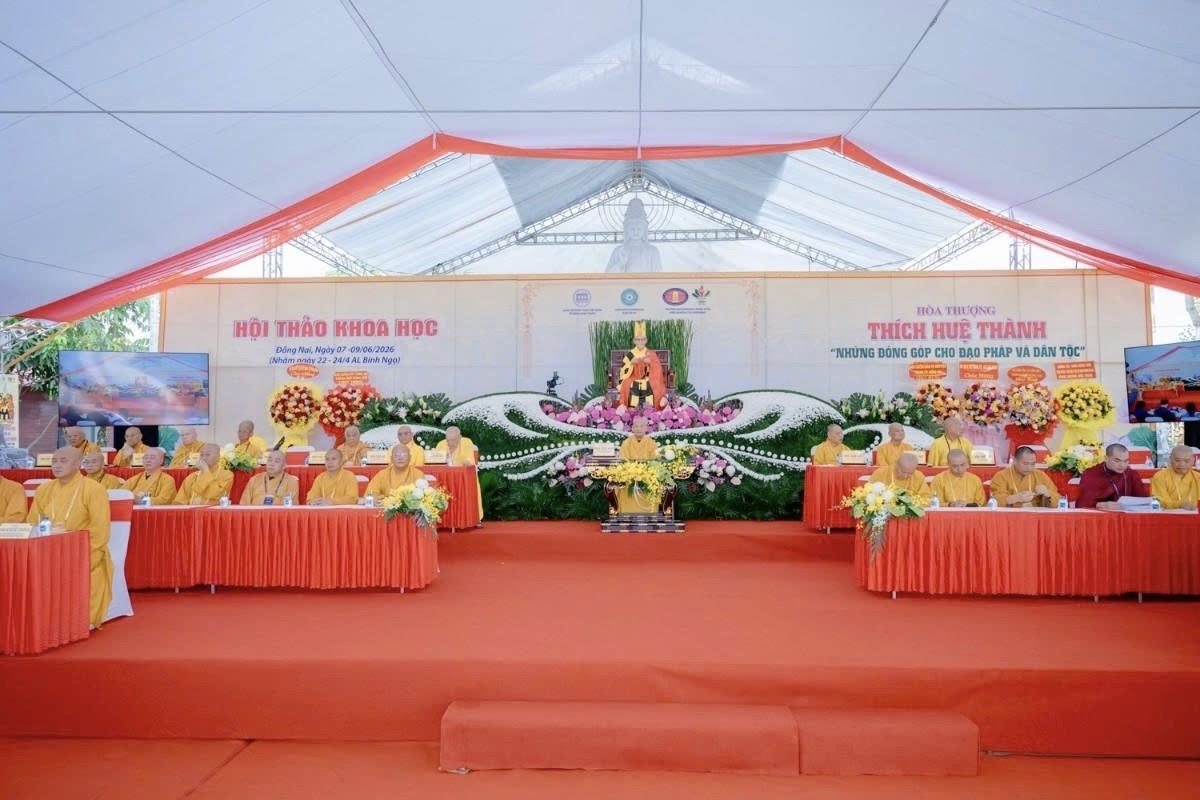 Hội thảo khoa học "Hòa thượng Thích Huệ Thành - Những đóng góp cho đạo pháp và dân tộc"