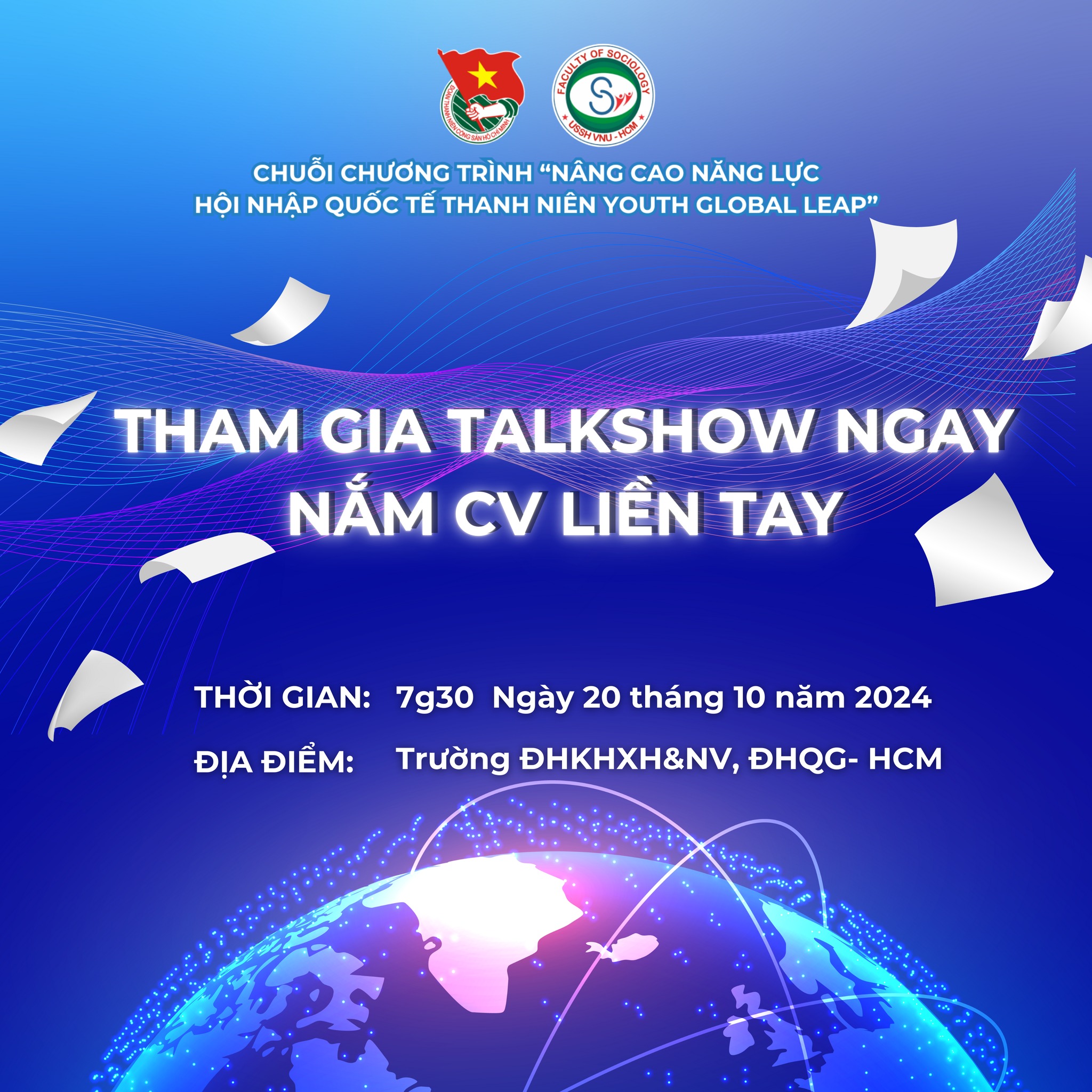 Chuỗi chương trình “Nâng cao năng lực hội nhập quốc tế thanh niên - YOUTH GLOBAL LEAP”