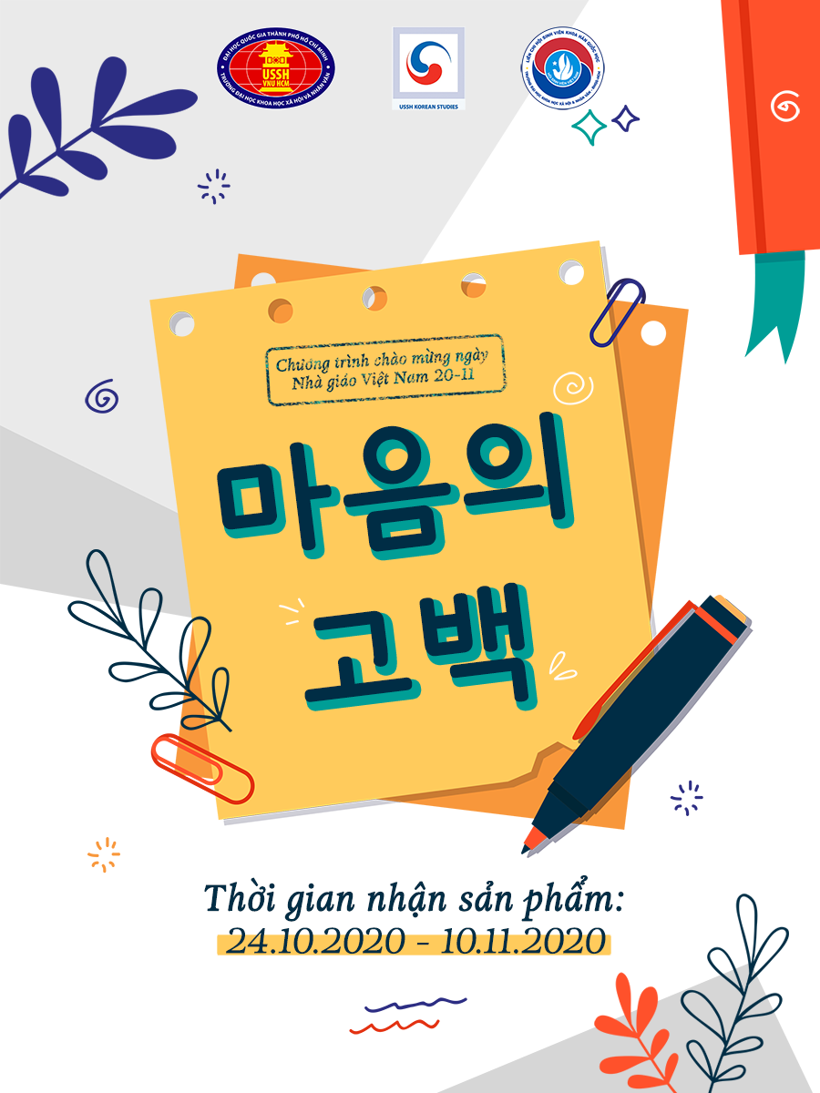 Sinh viên Khoa Hàn Quốc học phát huy truyền thống tôn sư trọng đạo nhân dịp Ngày Nhà giáo Việt Nam 20/11