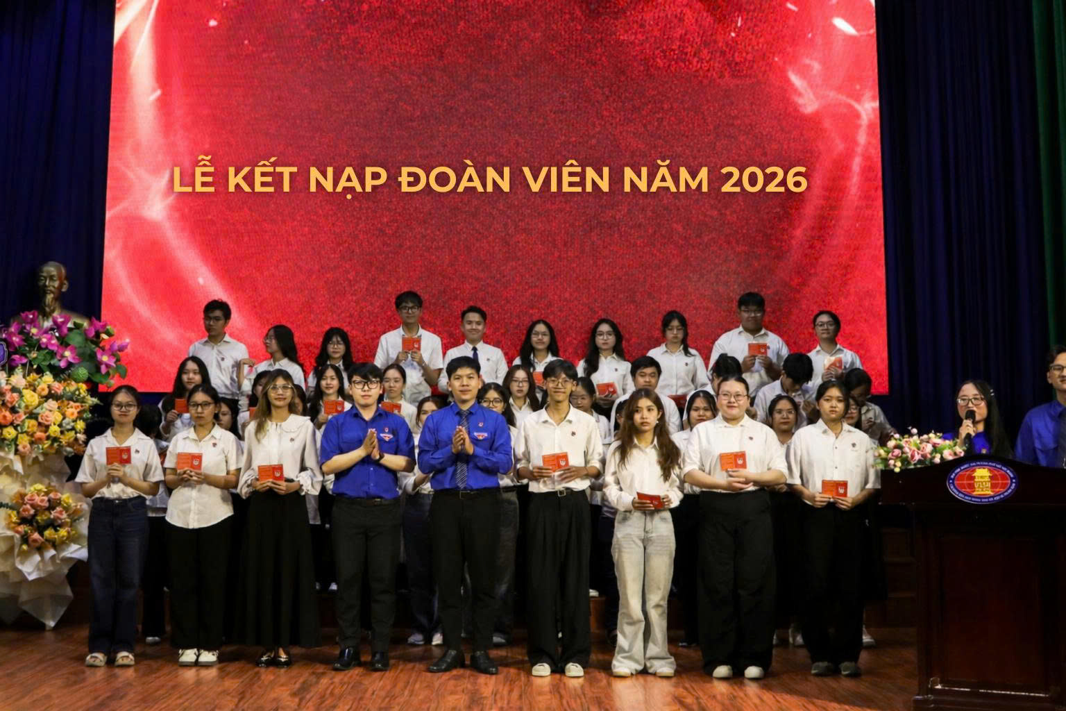 LỄ KẾT NẠP ĐOÀN VIÊN MỚI NĂM 2026