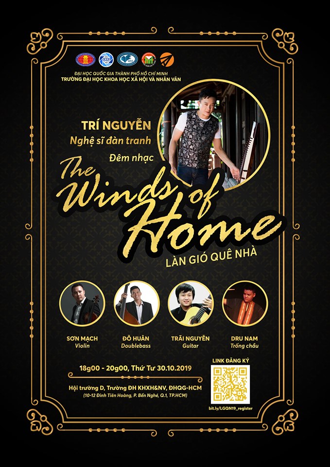 Độc đáo đêm nhạc đàn tranh “The winds of home - Làn gió quê nhà"
