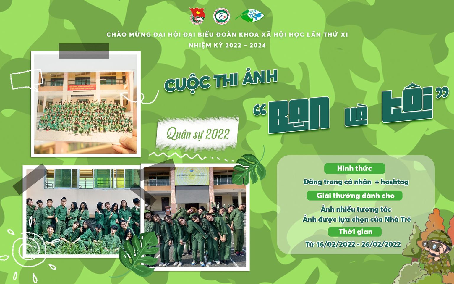 Thông tin cuộc thi ảnh “Quân sự - bạn và tôi” 2022