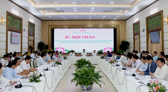 Nhiều dư địa để nâng cao chuỗi giá trị ngành hàng Sen