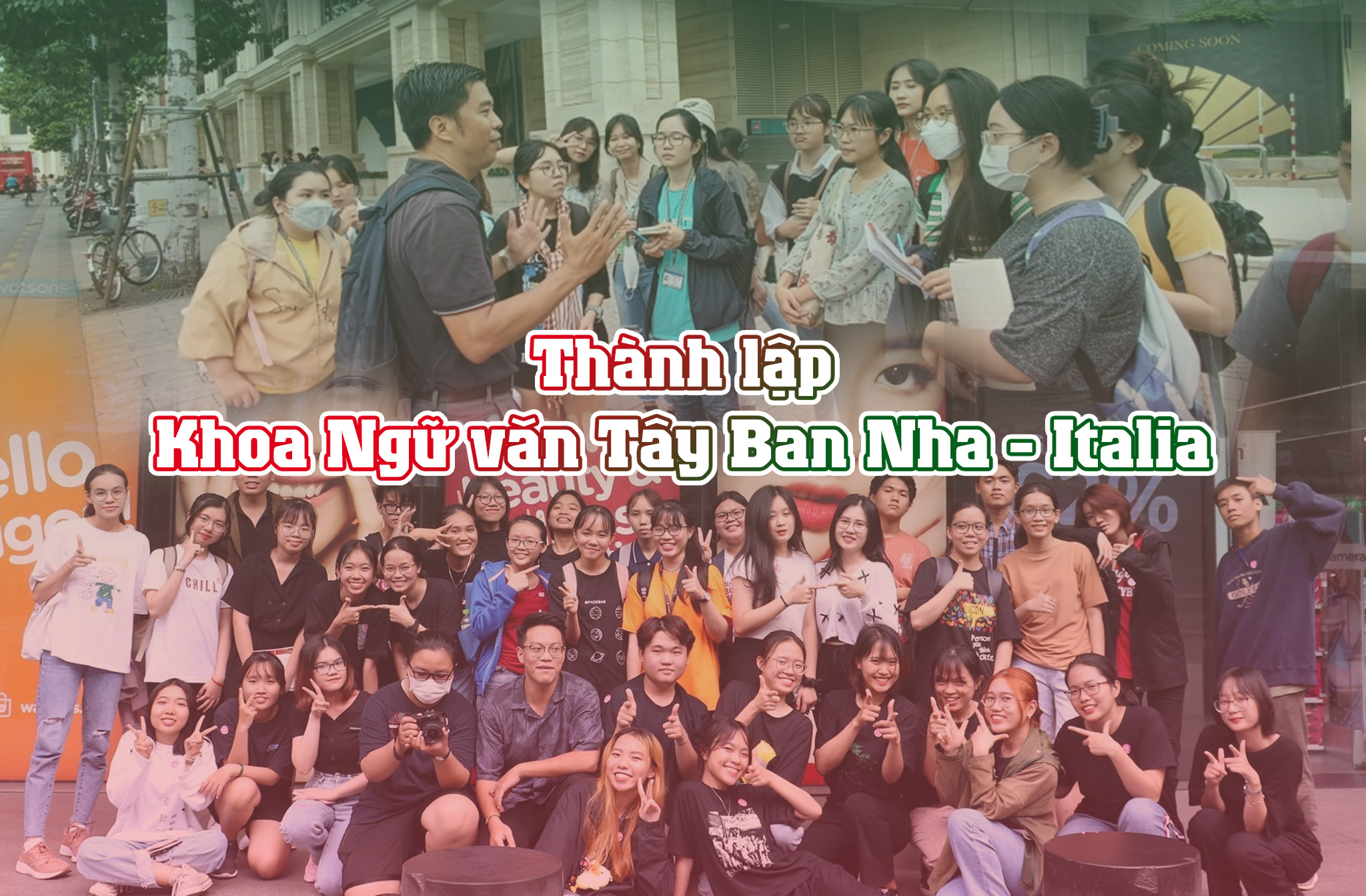 Thành lập khoa Ngữ văn Tây Ban Nha – Italia