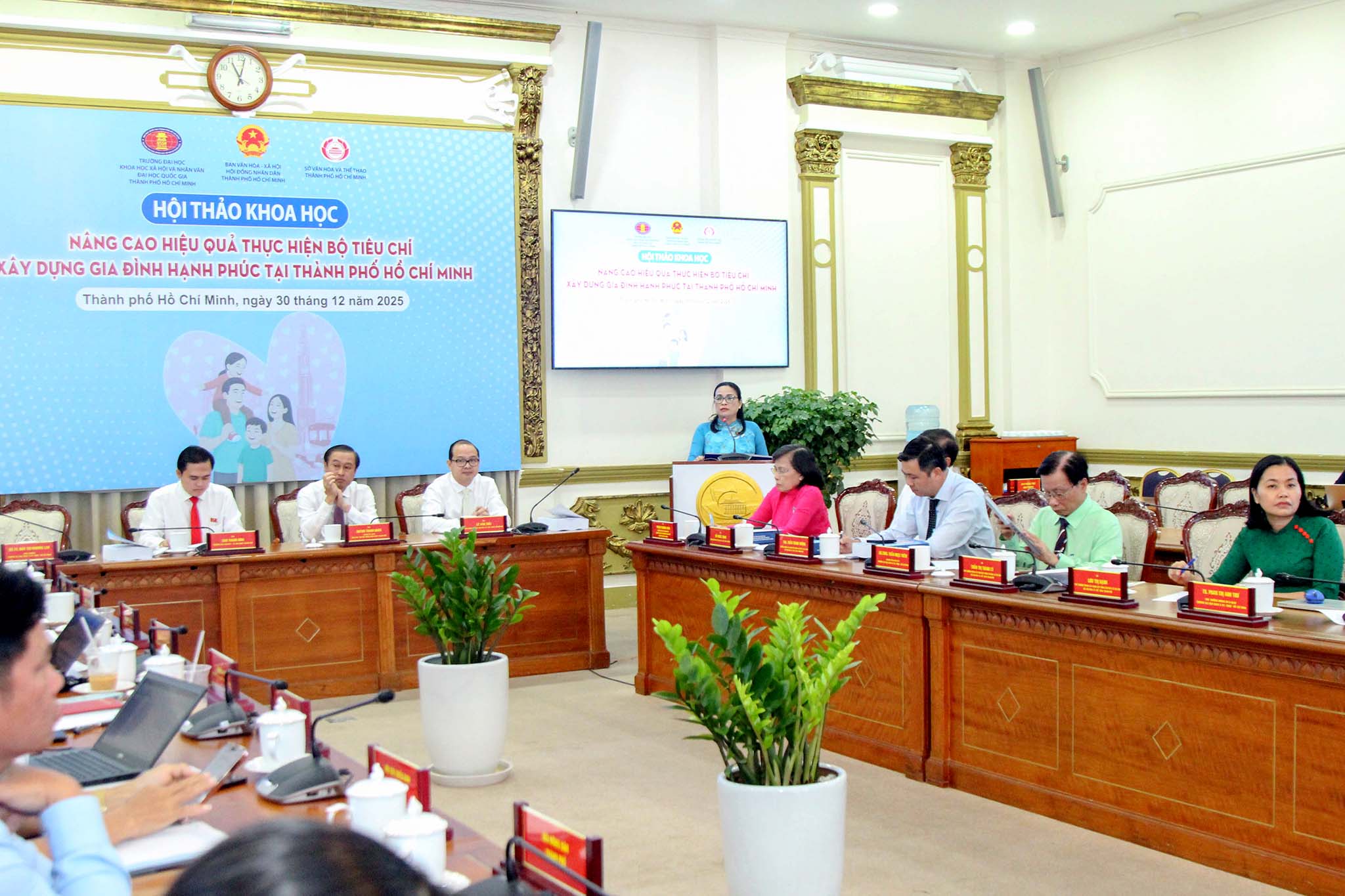 Từ nghiên cứu liên ngành đến chính sách gia đình: Góc nhìn học thuật tại Hội thảo khoa học về gia đình hạnh phúc TP.HCM
