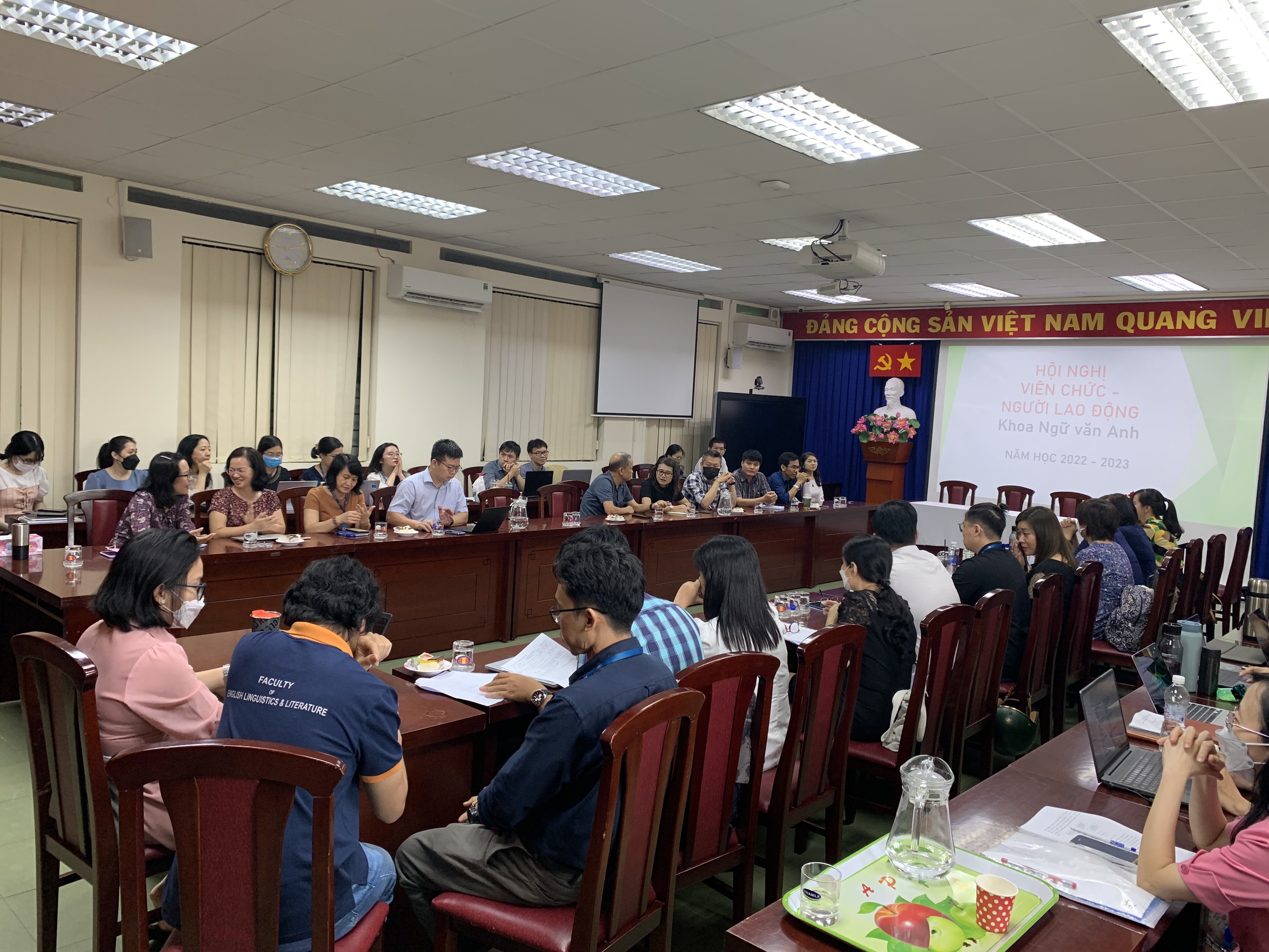 Hội nghị Cán bộ viên chức cấp Khoa năm 2022.
