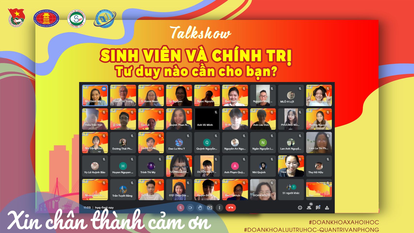 Chương trình "Sinh viên và Chính trị: Tư duy nào cần cho bạn?"