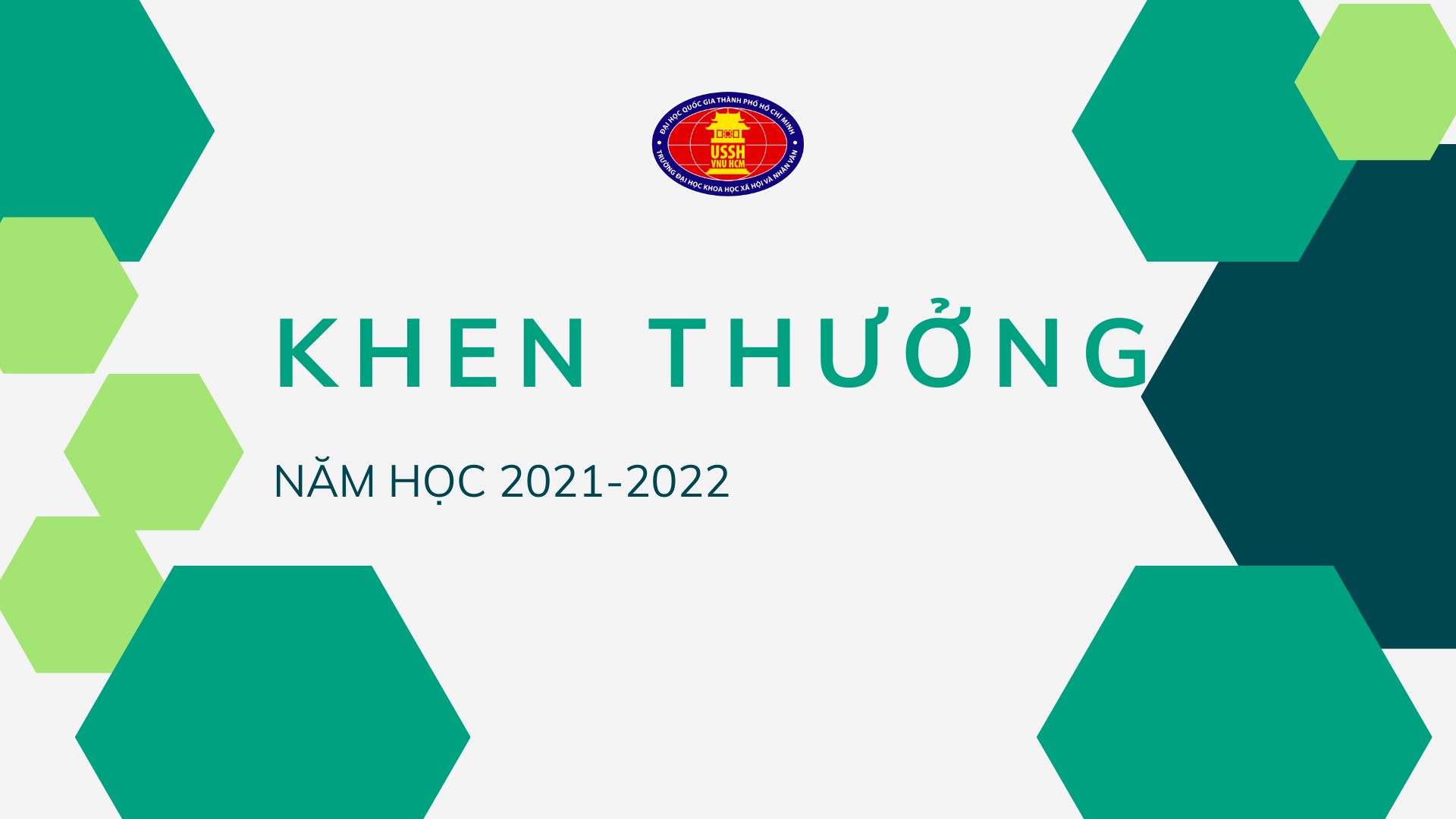 Kết quả khen thưởng sinh viên năm học 2021-2022