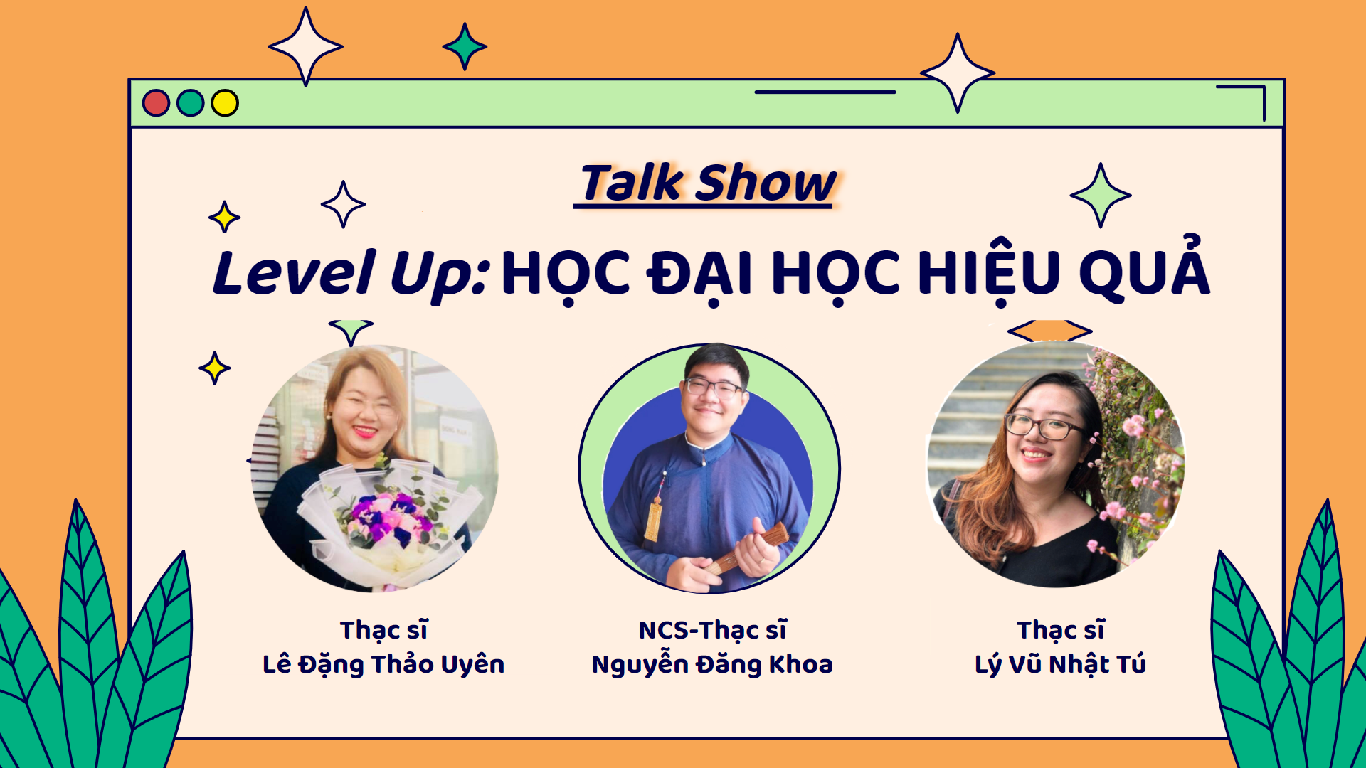 Talkshow ngành Úc "Level Up: Học ĐH hiệu quả"