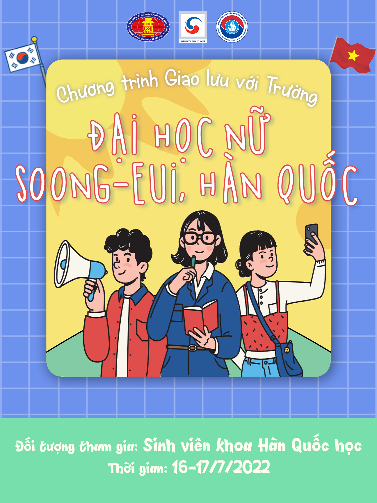 Chương trình giao lưu với Trường Đại học Nữ Soong-Eui, Hàn Quốc