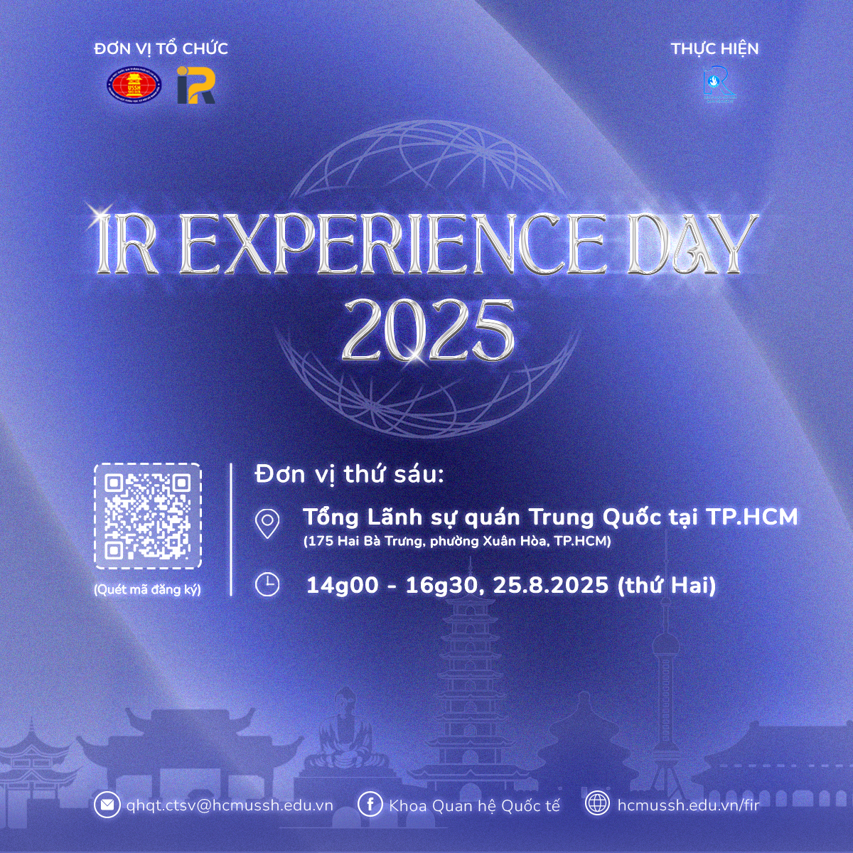 𝐈𝐑 𝐄𝐱𝐩𝐞𝐫𝐢𝐞𝐧𝐜𝐞 𝐃𝐚𝐲 𝟐𝟎𝟐𝟓 | CHÍNH THỨC MỞ ĐƠN THAM QUAN TỔNG LÃNH SỰ QUÁN TRUNG QUỐC TẠI TP.HCM