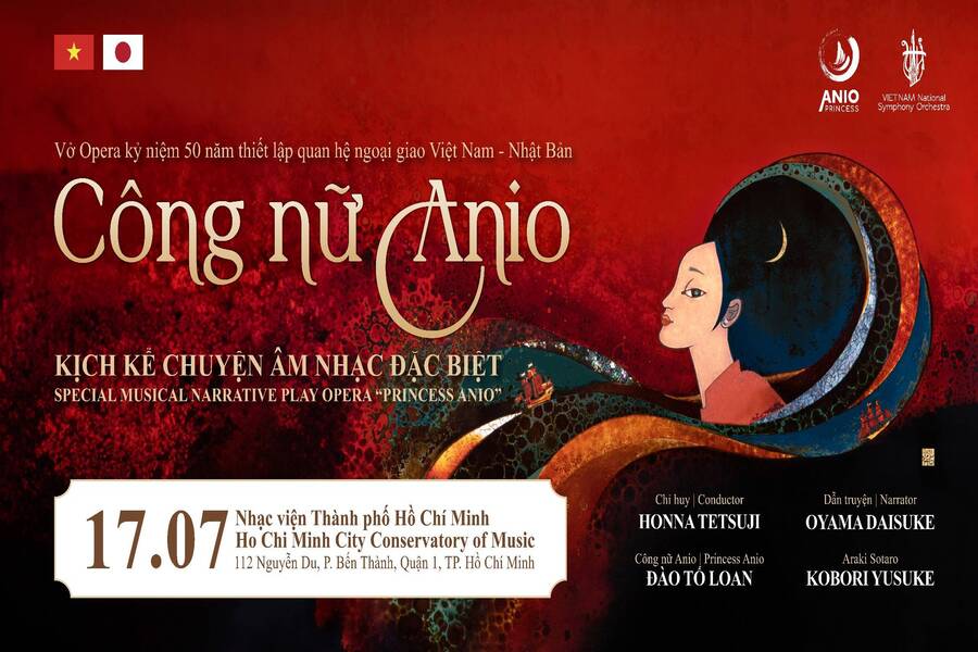 Kịch kể chuyện âm nhạc đặc biệt Opera "Công nữ Aino" TPHCM