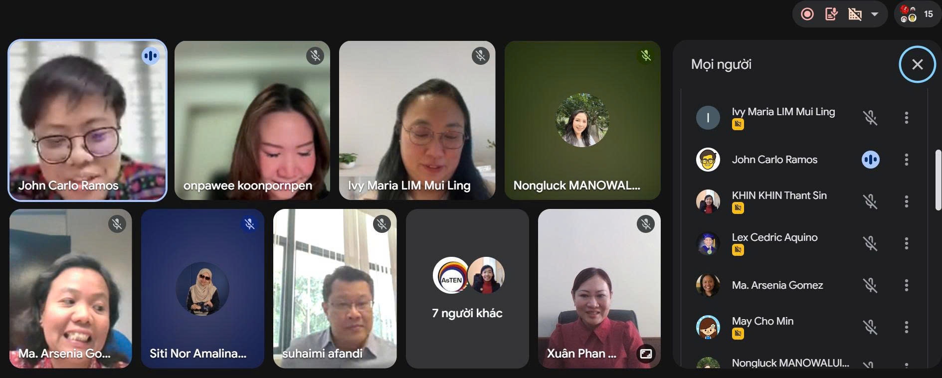 KHỞI ĐỘNG DỰ ÁN ASEAN MOOC: HỌP SƠ BỘ CÁC ĐẦU MỐI TRIỂN KHAI