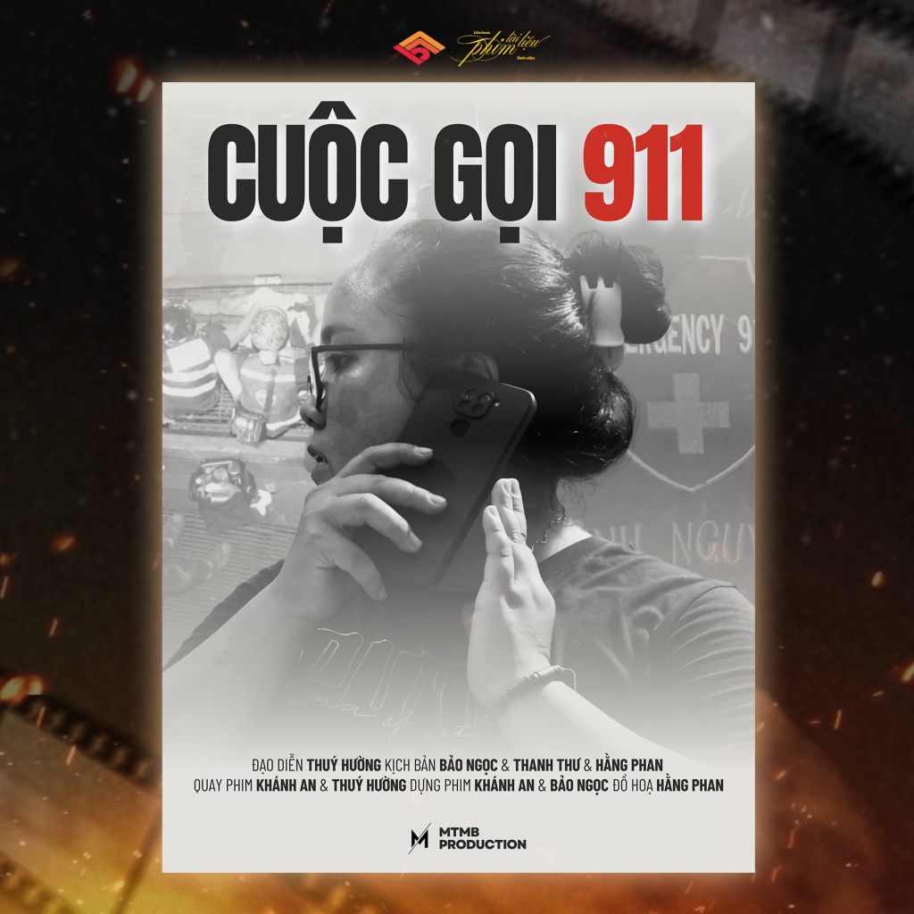 Poster phóng sự "Cuộc gọi 911"