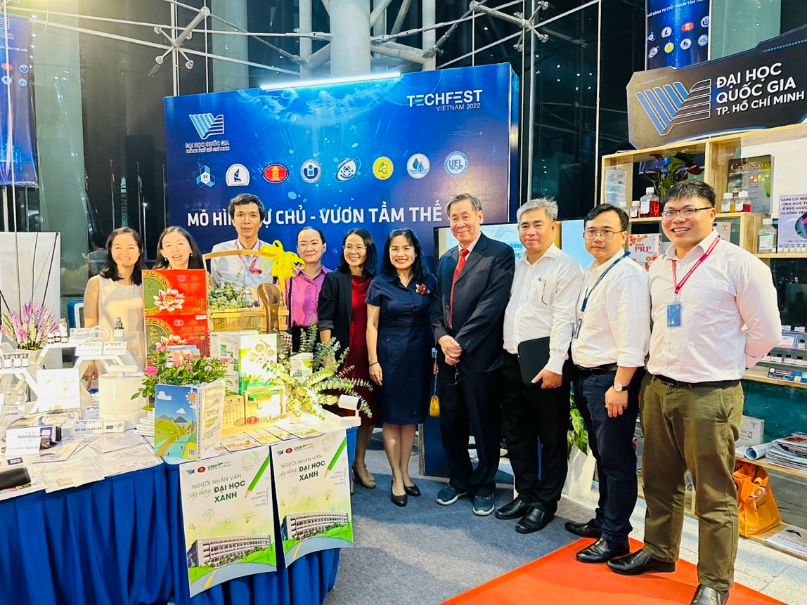 Dấu ấn Nhân văn tại triển lãm trong chuỗi hoạt động Ngày hội Khởi nghiệp đổi mới sáng tạo quốc gia (TECHFEST Vietnam) 2022