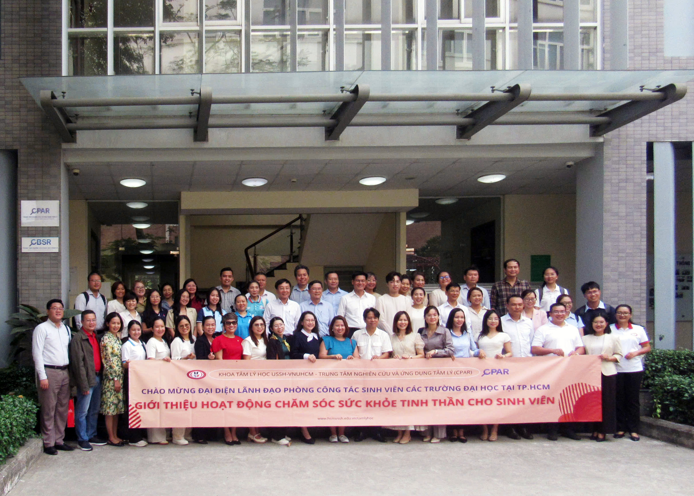 Khoa Tâm lý tiếp đón đại diện hơn 20 trường đại học, học viện, cao đẳng tại TP. HCM cùng trao đổi mô hình công tác sinh viên tại Trường ĐH KHXH&NV