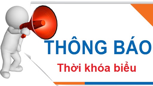 Thời khóa biểu dự kiến HK1 NH 2023-2024 dành cho SV năm 2-3-4