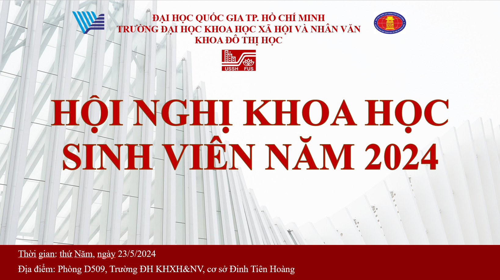 Hội nghị khoa học Sinh viên 2024