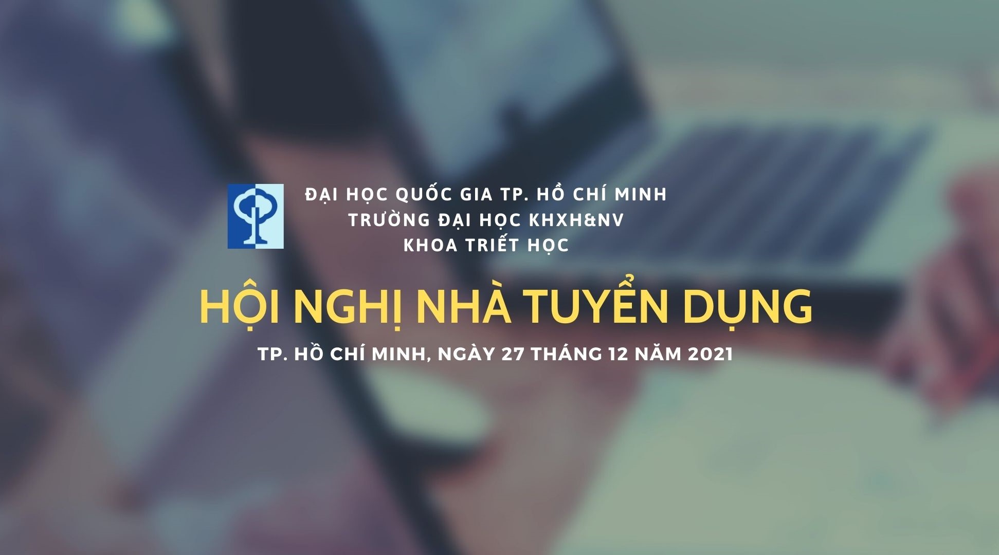 Hội nghị nhà tuyển dụng Khoa Triết học năm 2021