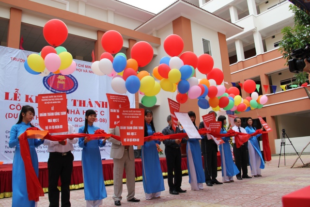 Khánh thành nhà học C, Cơ sở Linh Trung - Thủ Đức