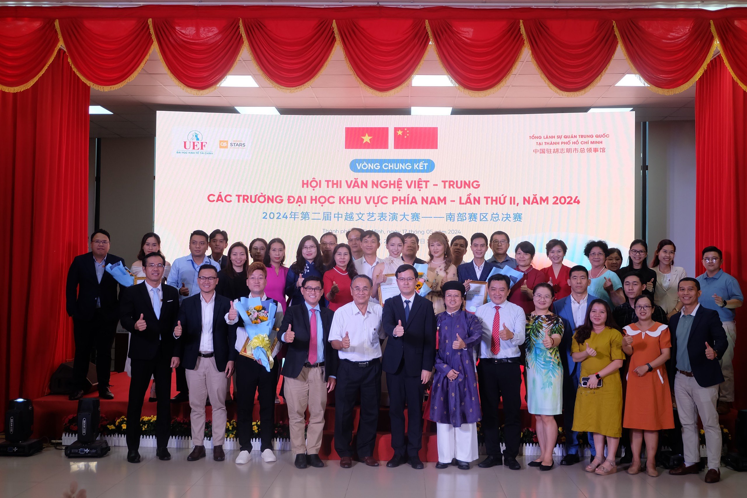Sinh viên chuyên ngành Trung Quốc học, Khoa Đông phương học giành giải tại Hội thi văn nghệ Việt – Trung các trường Đại học khu vực phía Nam lần thứ II, năm 2024