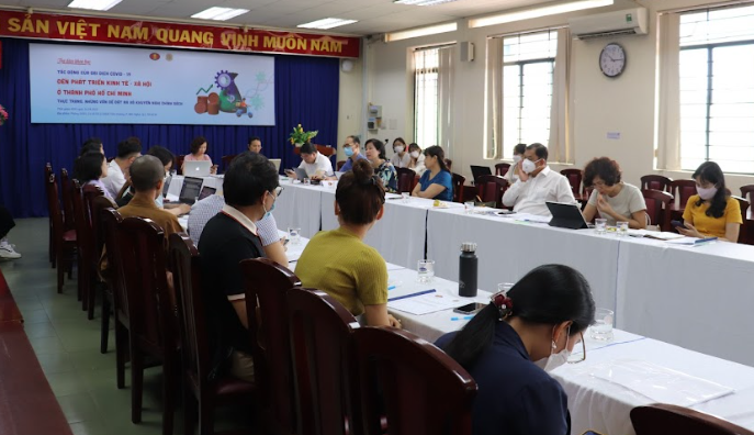 Tọa đàm khoa học “Tác động của đại dịch COVID - 19 đến phát triển kinh tế - xã hội trên địa bàn Thành phố Hồ Chí Minh và tỉnh Bình Dương”