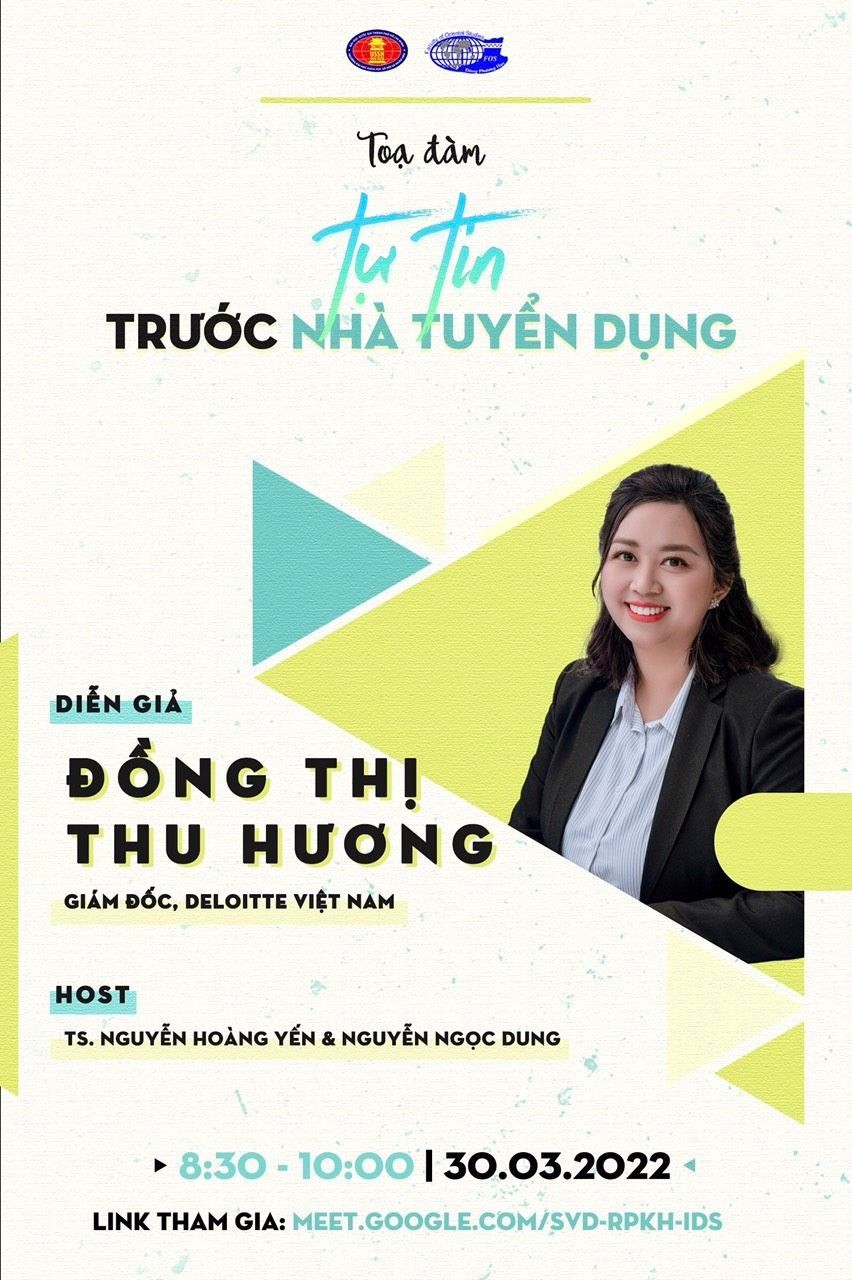 Tọa đàm ngành Trung Quốc học “Tự tin trước nhà tuyển dụng”