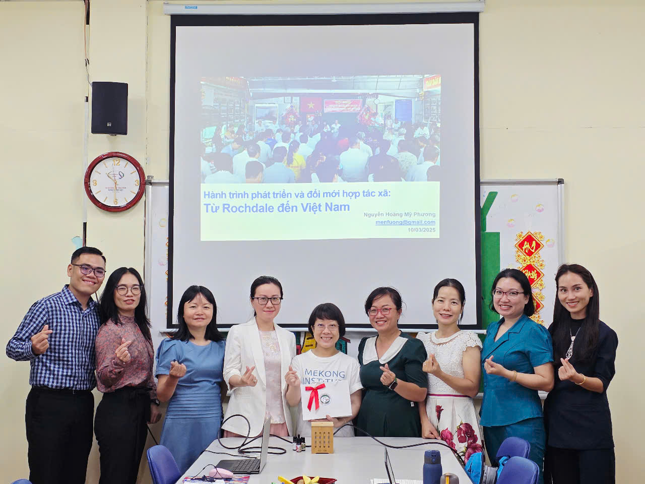 Sinh hoạt khoa học số 04, năm 2025 "Hành trình phát triển và đổi mới của hợp tác xã: từ mô hình Rochdale đến thực tiễn tại Việt Nam"