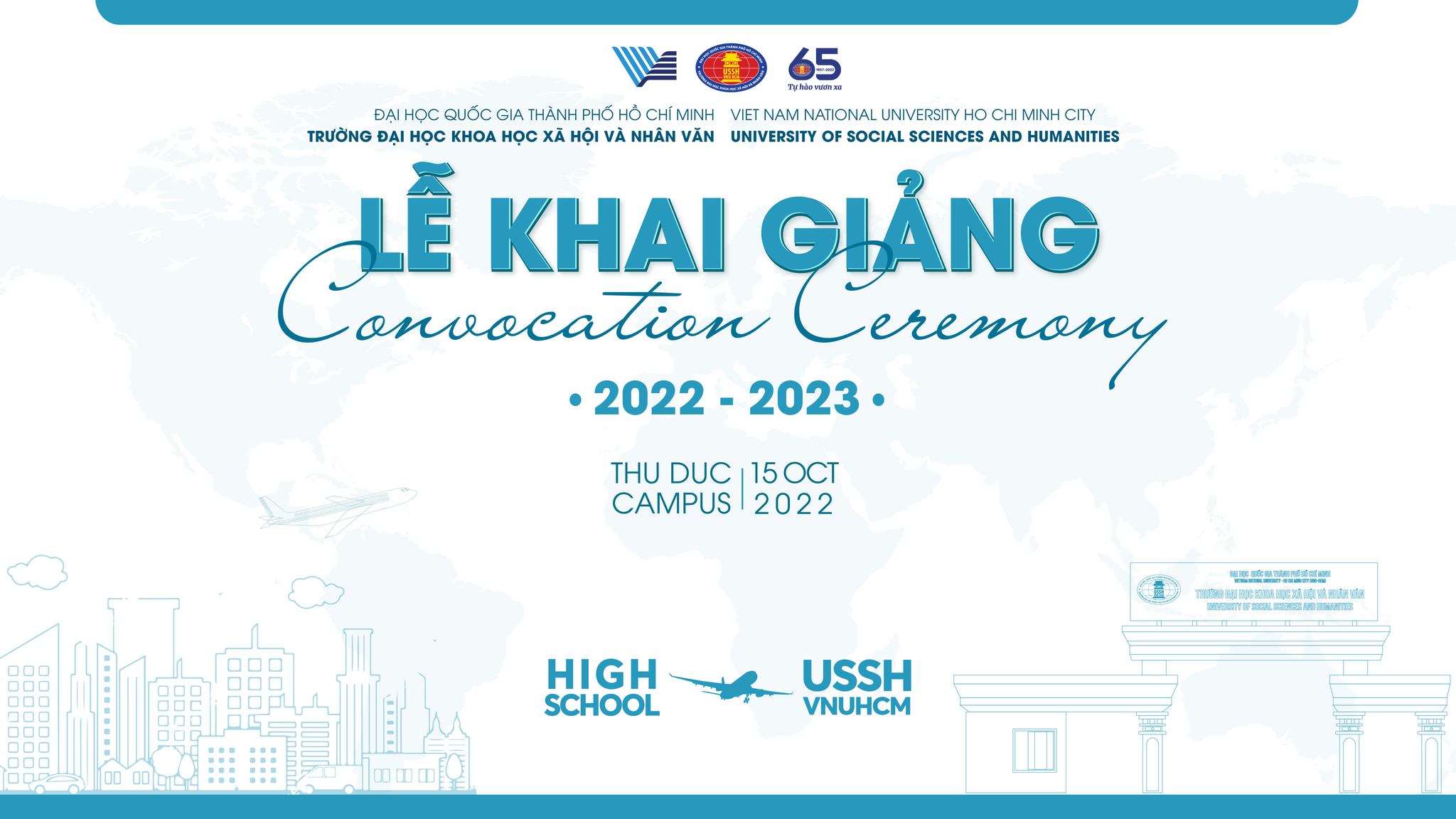 Thông báo triệu tập sinh viên dự lễ Khai giảng năm học 2022-2023 của Trường