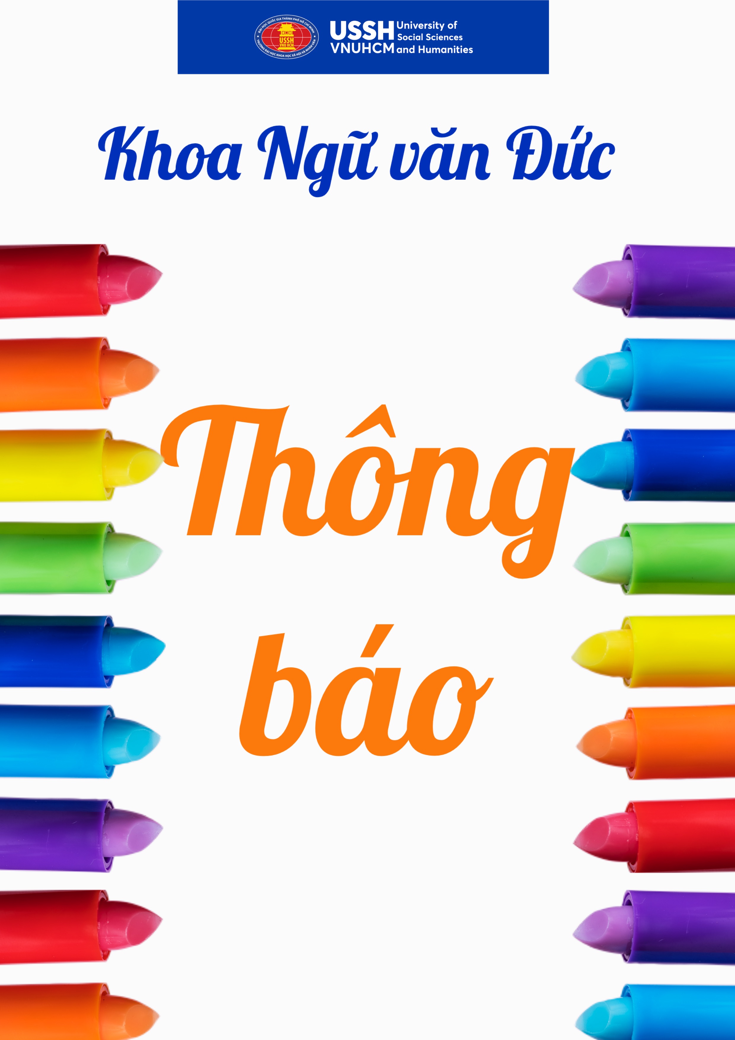 Thông báo những môn học trong học kỳ 3 (hệ Chuẩn