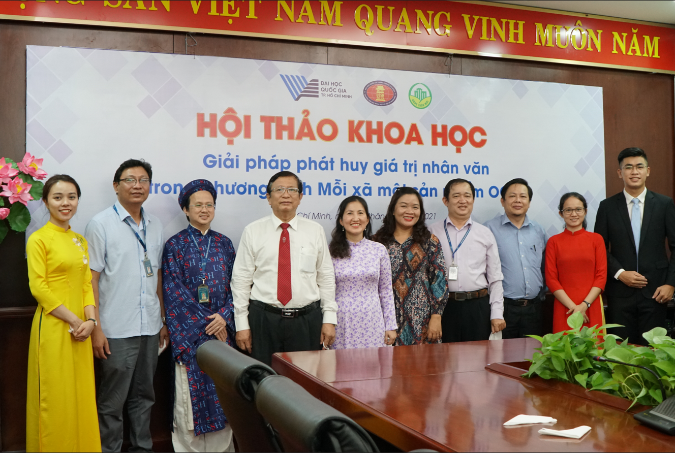 Hội thảo khoa học: Giải pháp chuyển tải giá trị nhân văn vào sản phẩm OCOP
